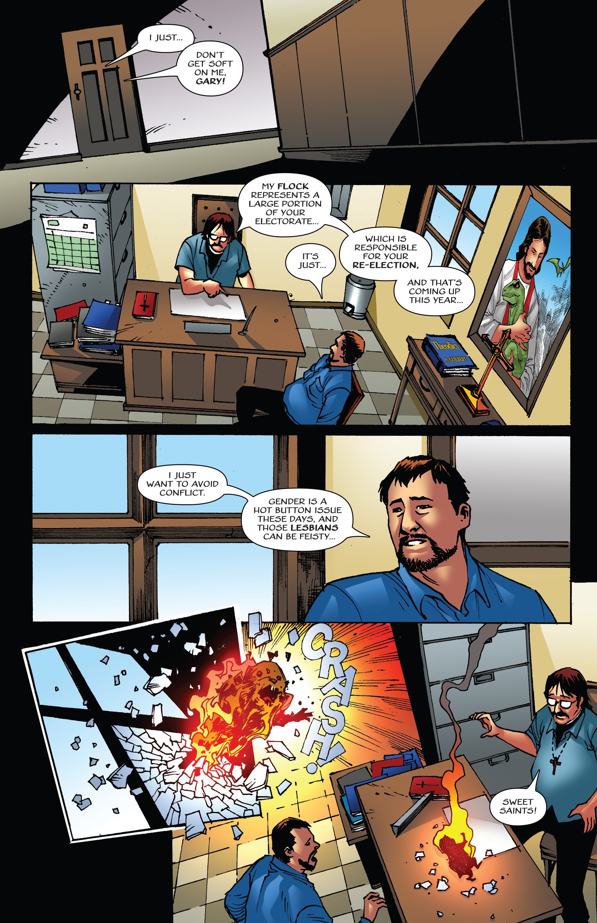 Read online Sharkasaurus comic -  Issue # TPB - 19