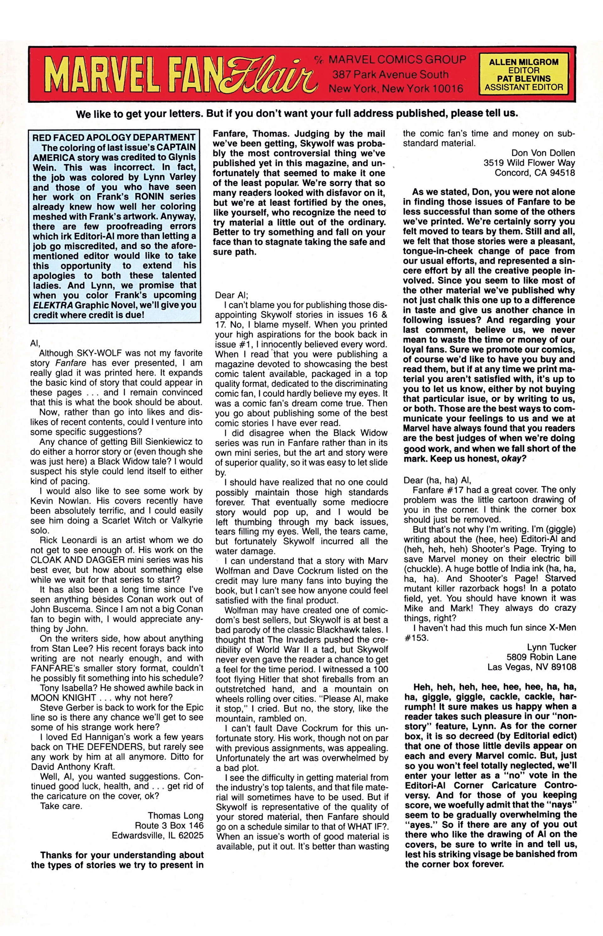Read online Marvel Fanfare (1982) comic -  Issue #19 - 32