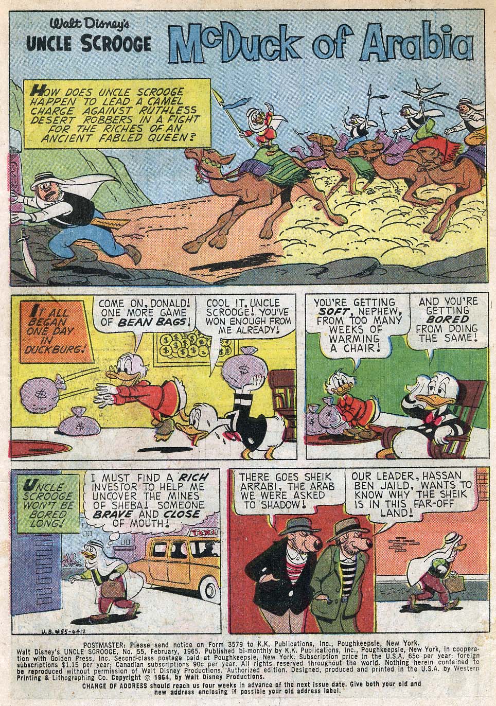 Read online Uncle Scrooge (1953) comic -  Issue #55 - 3