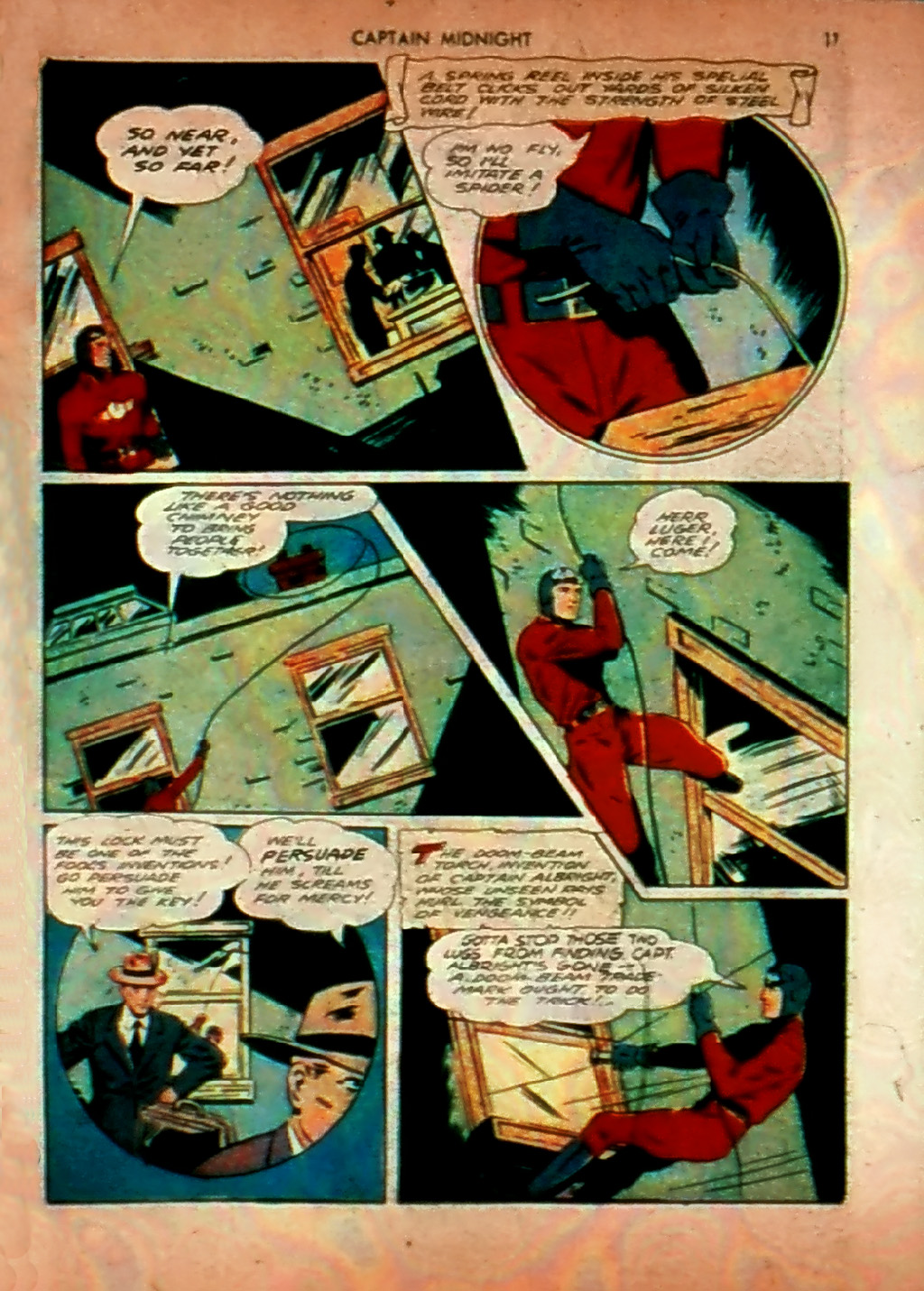 Read online Captain Midnight (1942) comic -  Issue #1 - 11