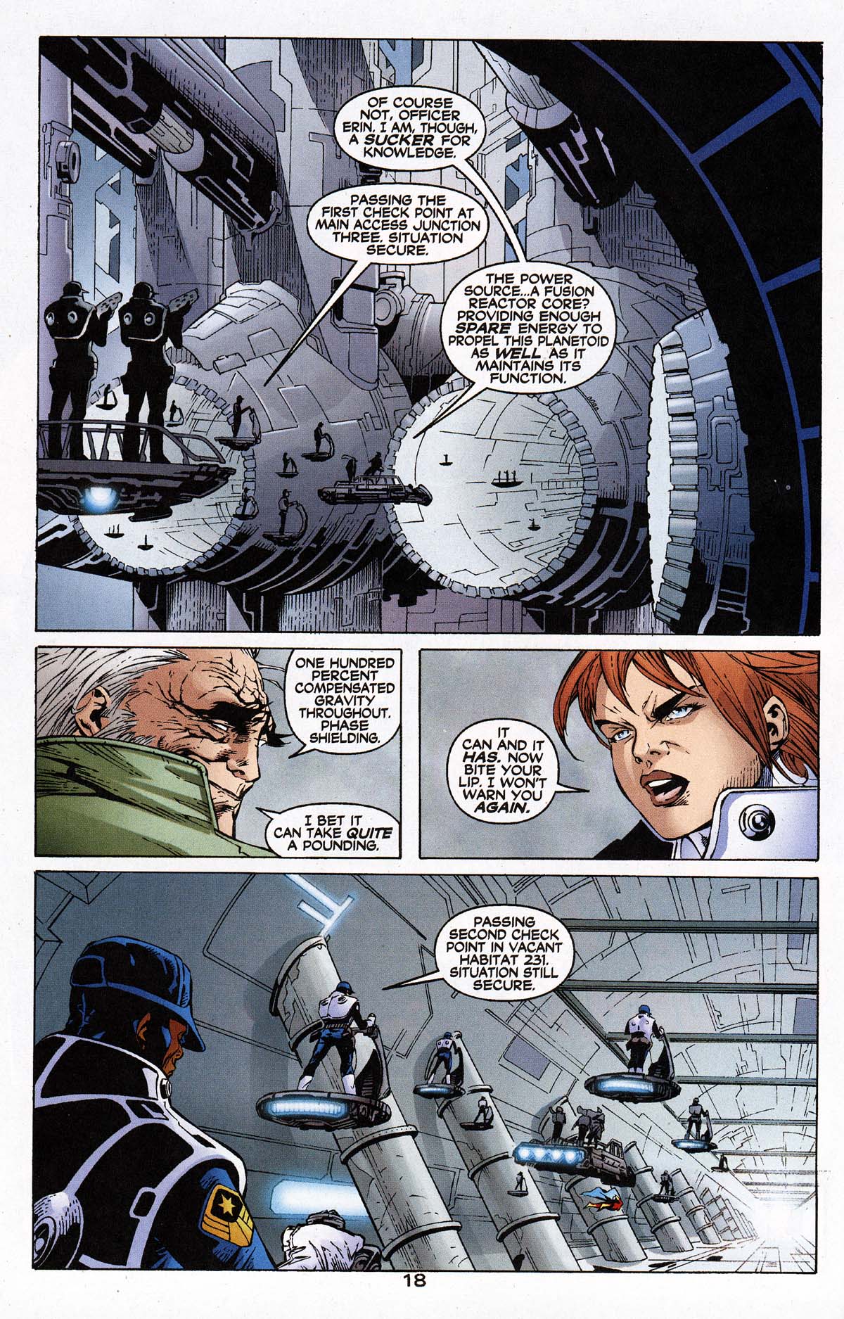 Read online The Legion comic -  Issue #17 - 19