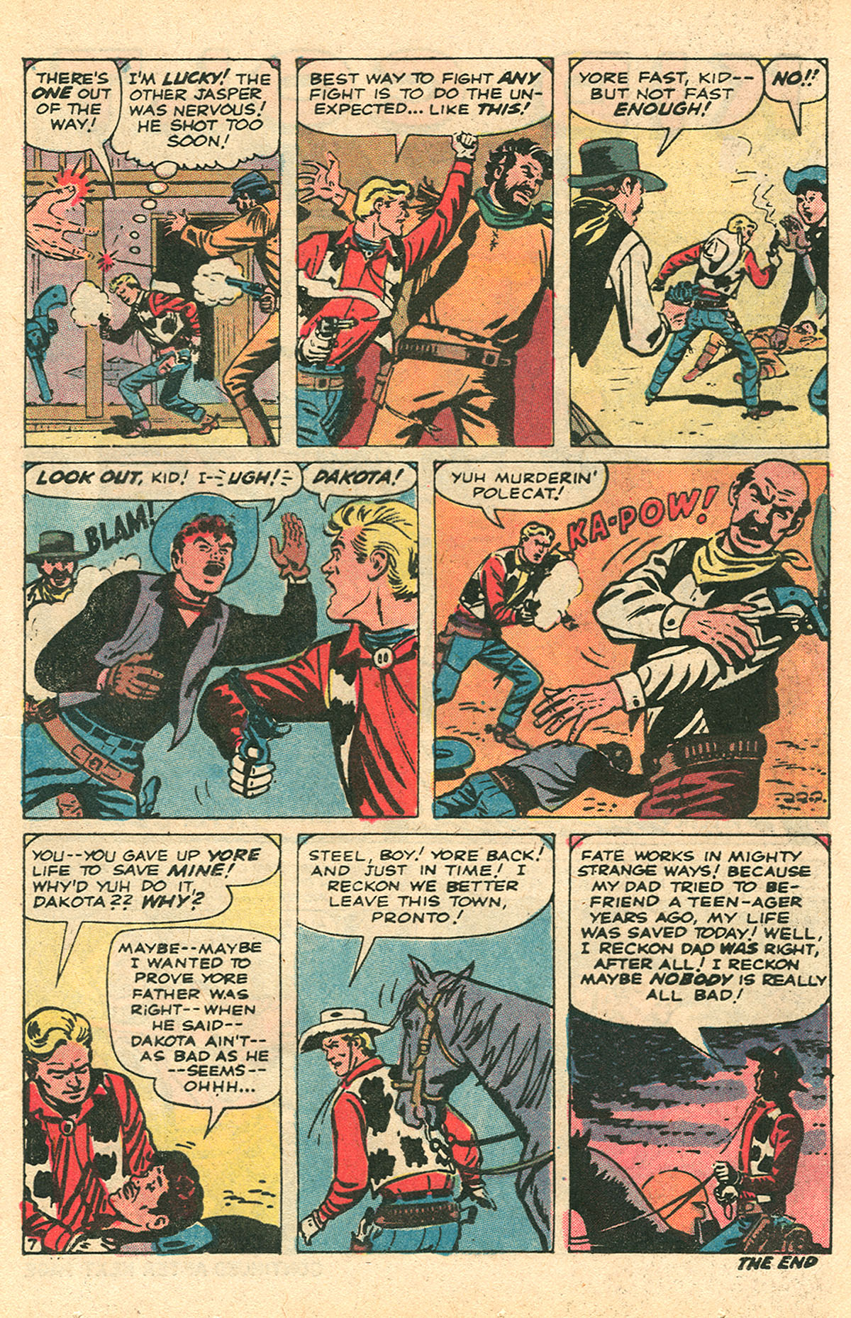 Read online Kid Colt Outlaw comic -  Issue #163 - 13