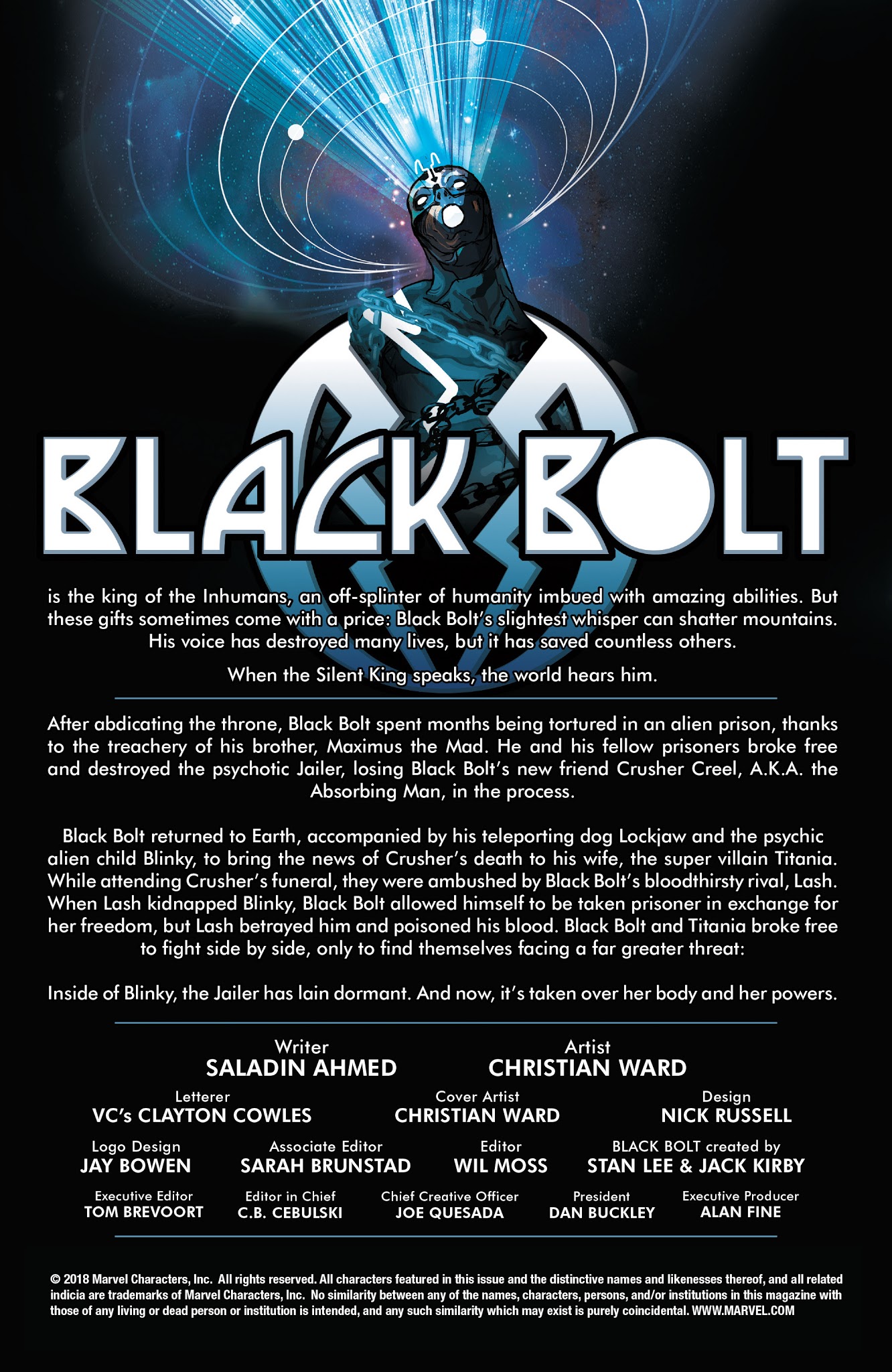 Read online Black Bolt comic -  Issue #11 - 2