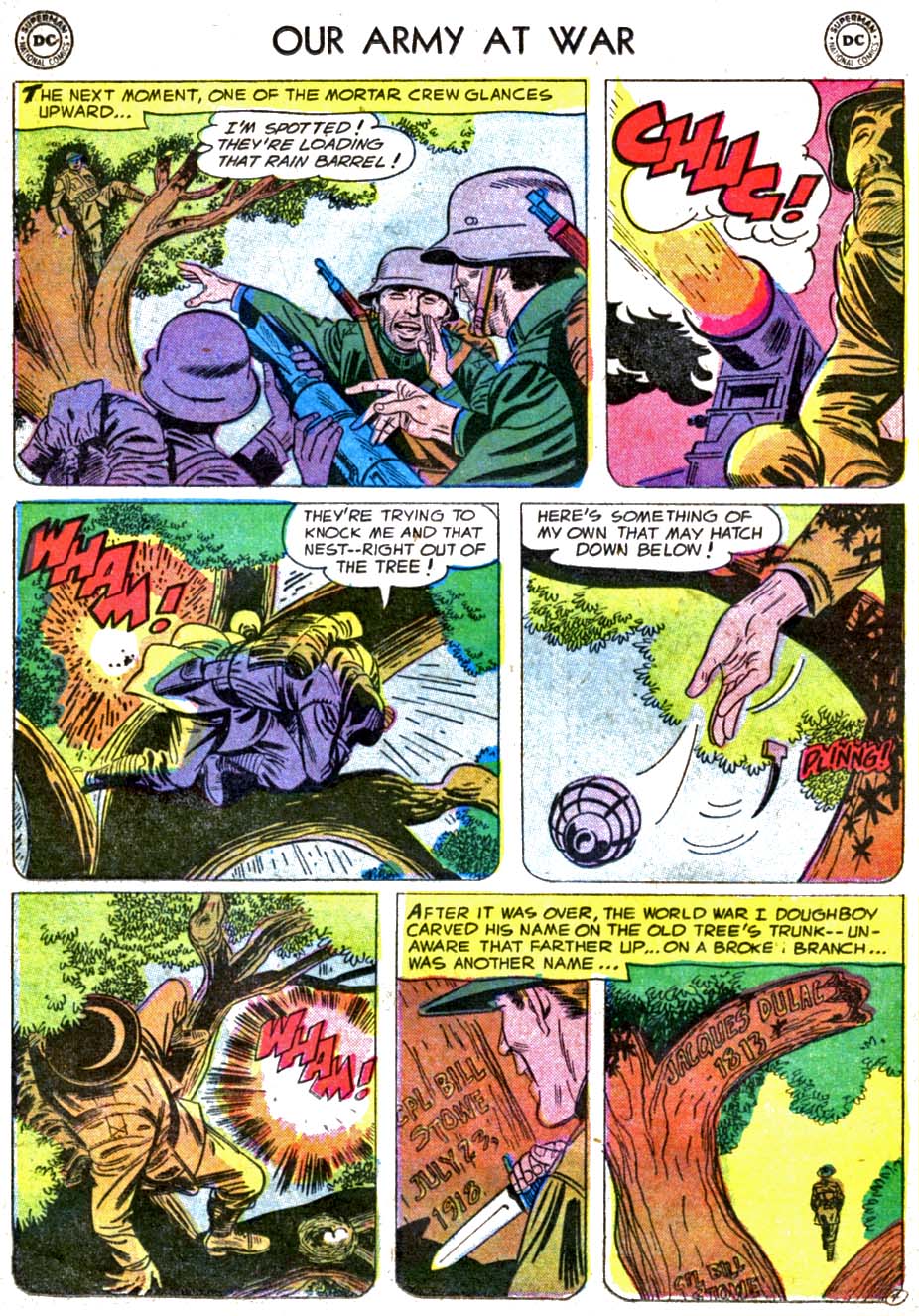 Read online Our Army at War (1952) comic -  Issue #54 - 22