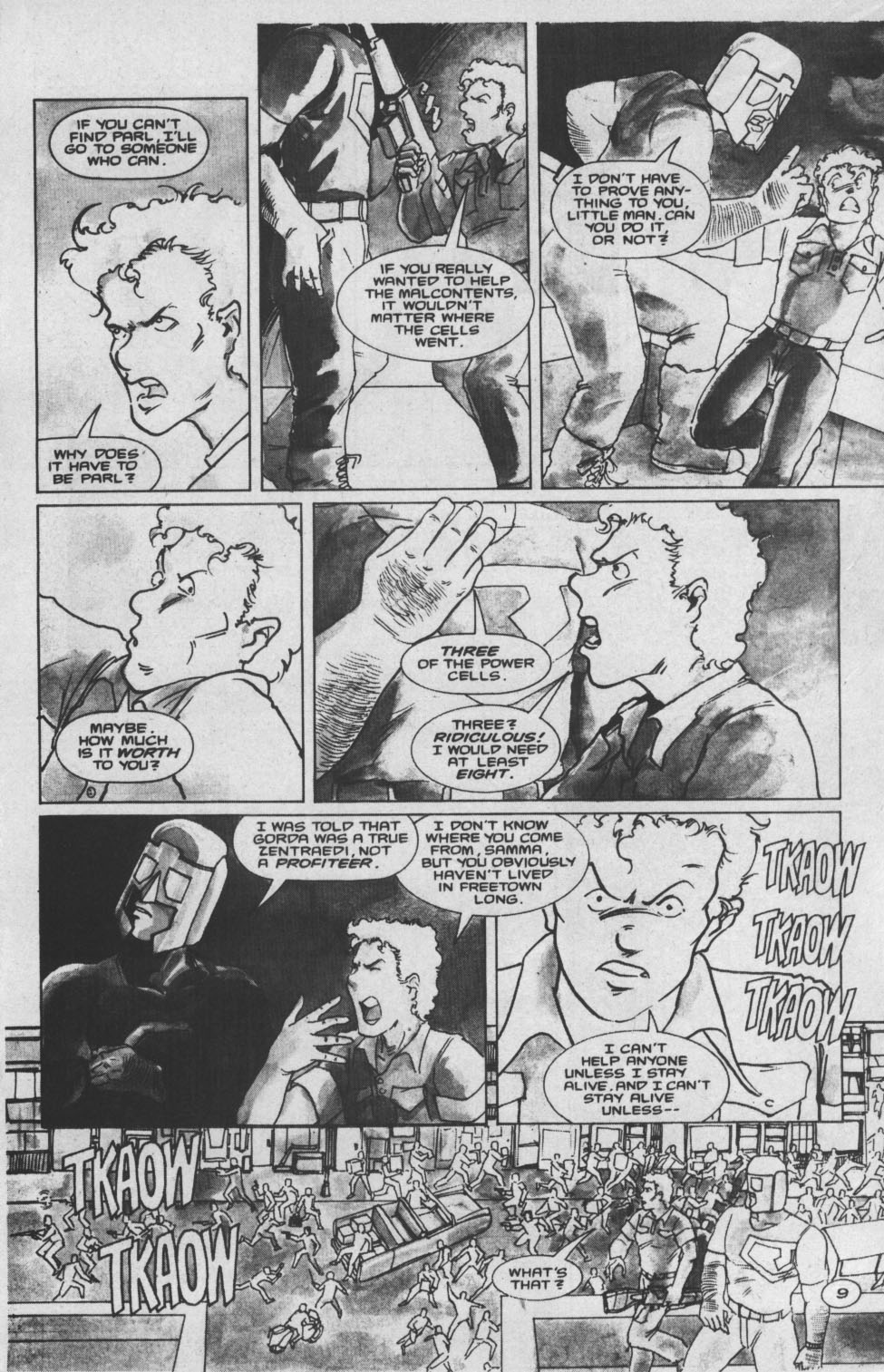 Read online Robotech II: The Sentinels - The Malcontent Uprisings comic -  Issue #7 - 11