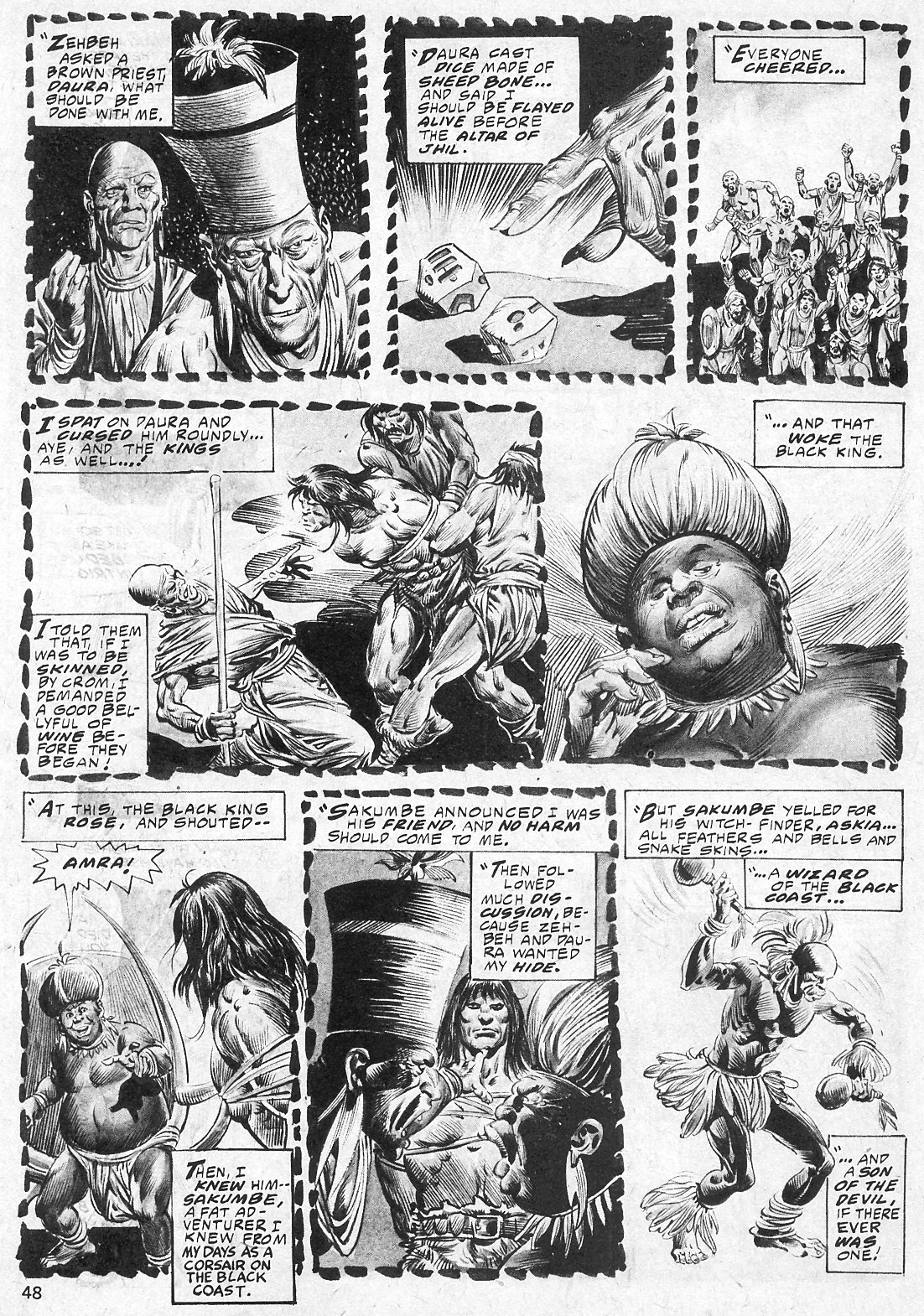 Read online The Savage Sword Of Conan comic -  Issue #21 - 48