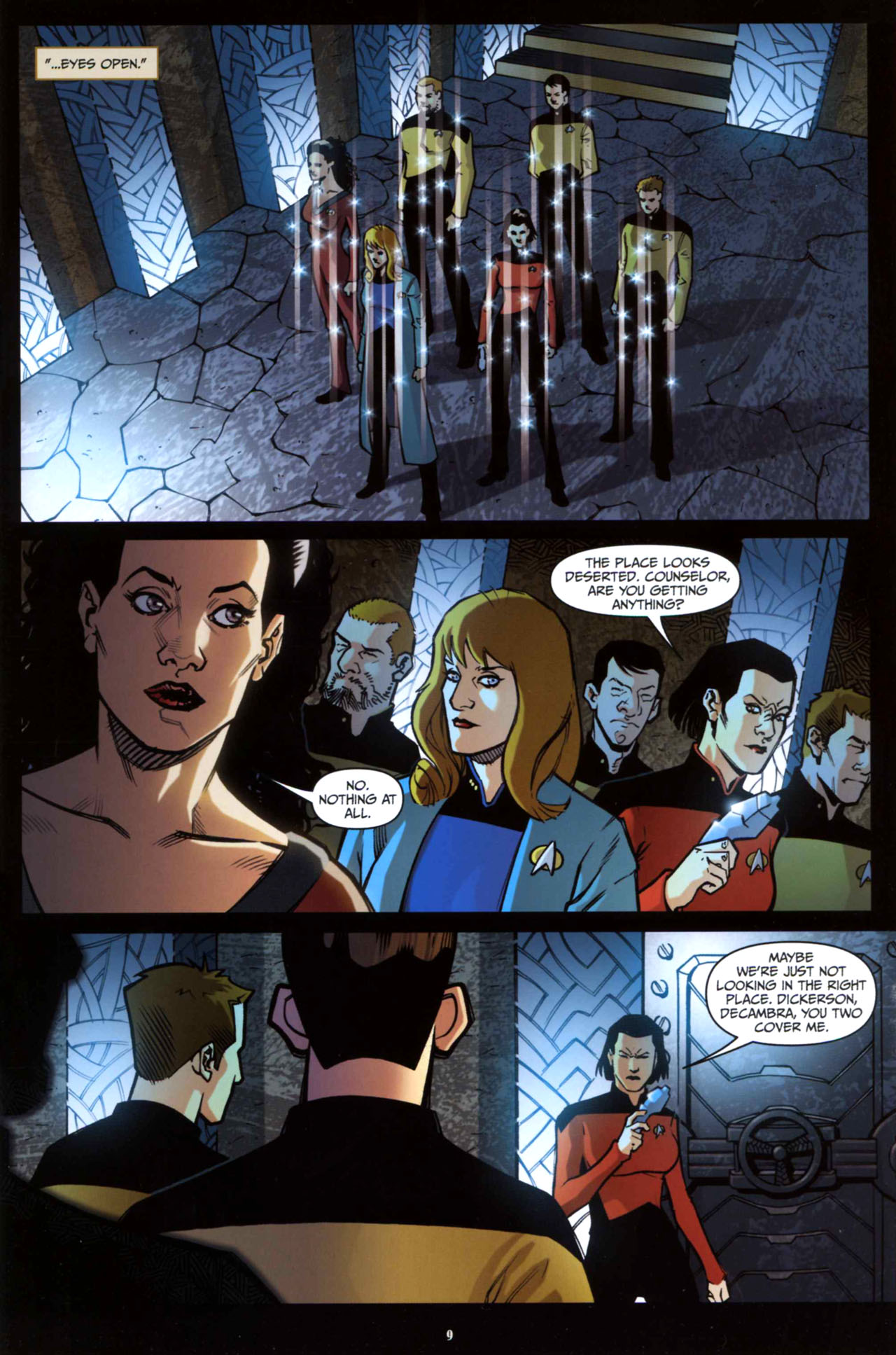 Read online Star Trek: The Next Generation: Intelligence Gathering comic -  Issue #4 - 11