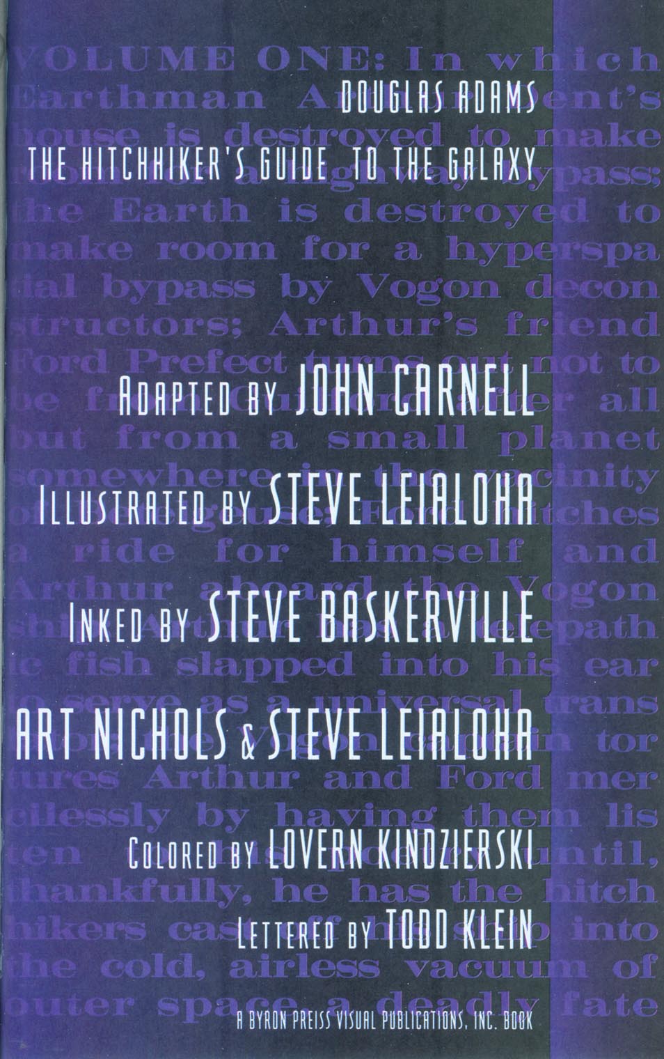 Read online Hitchhiker's Guide to the Galaxy comic -  Issue #1 - 3