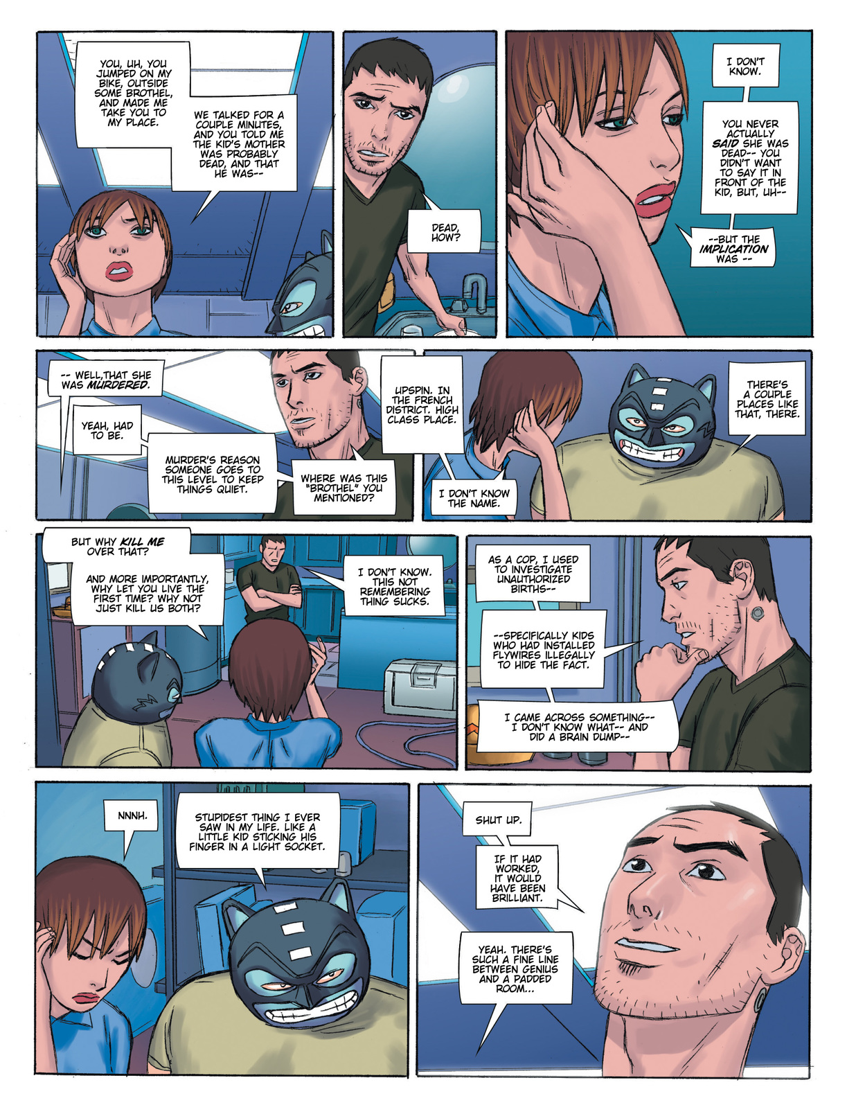 Read online Flywires comic -  Issue #2 - 21