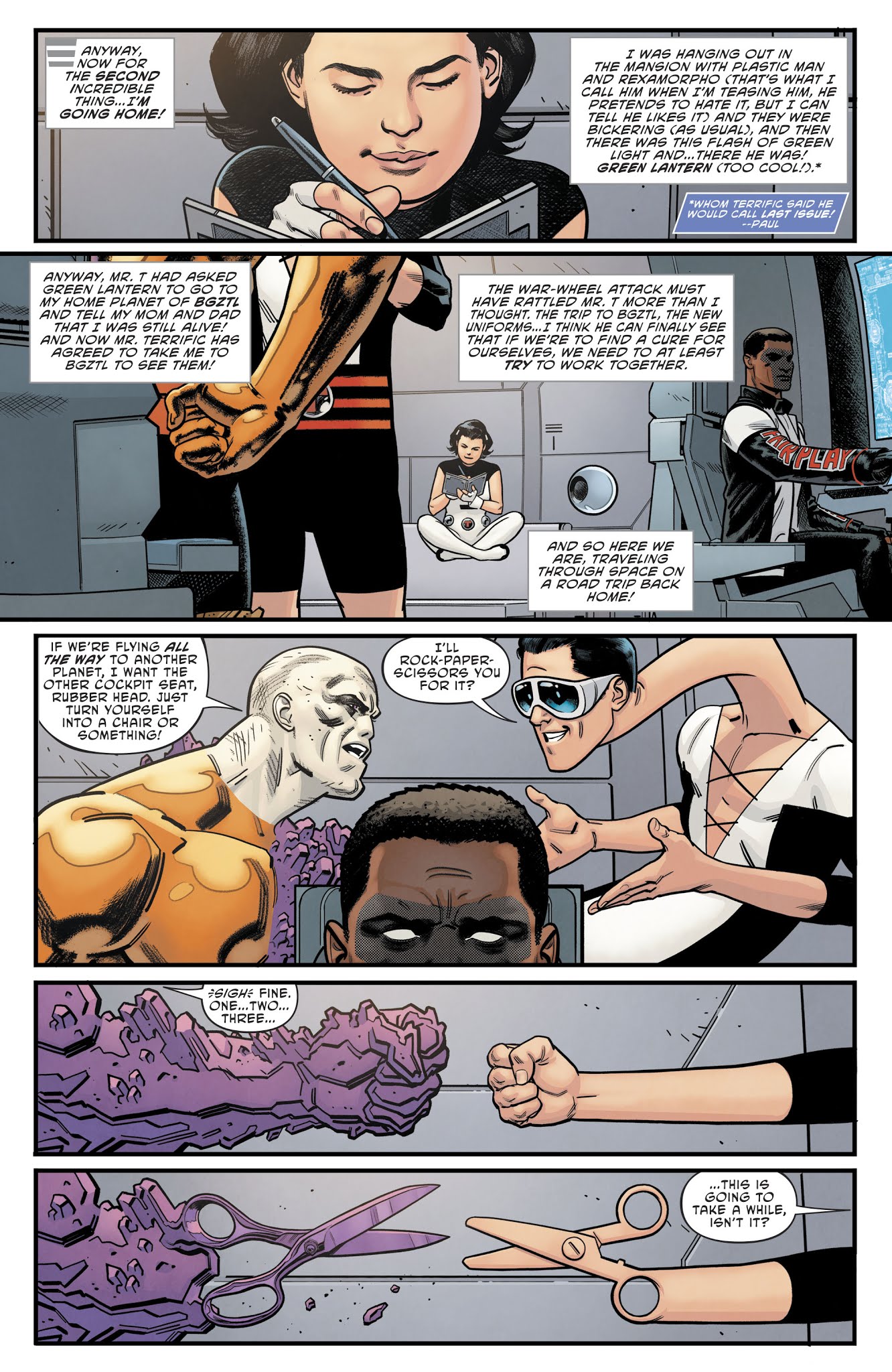 Read online The Terrifics comic -  Issue #4 - 5