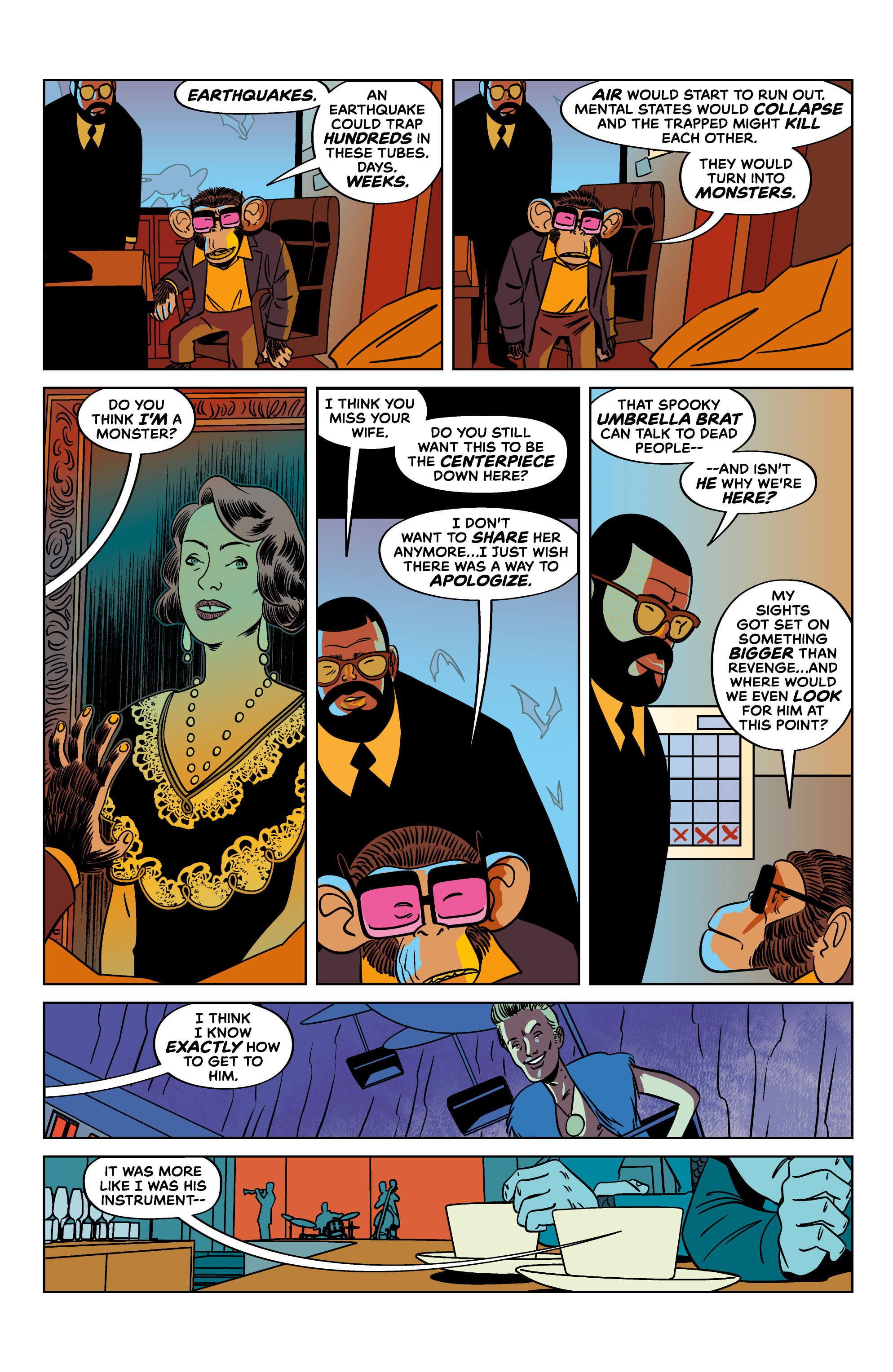 Read online Tales from the Umbrella Academy: You Look Like Death comic -  Issue #3 - 9