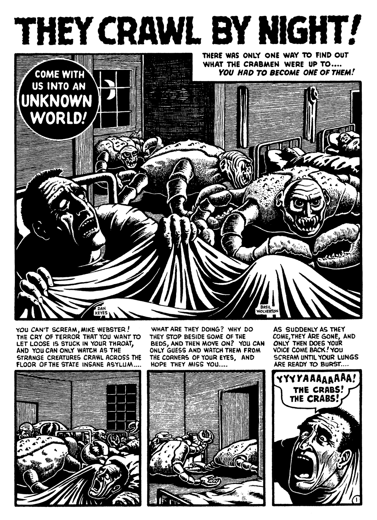 Read online Basil Wolverton's Gateway to Horror comic -  Issue # Full - 19