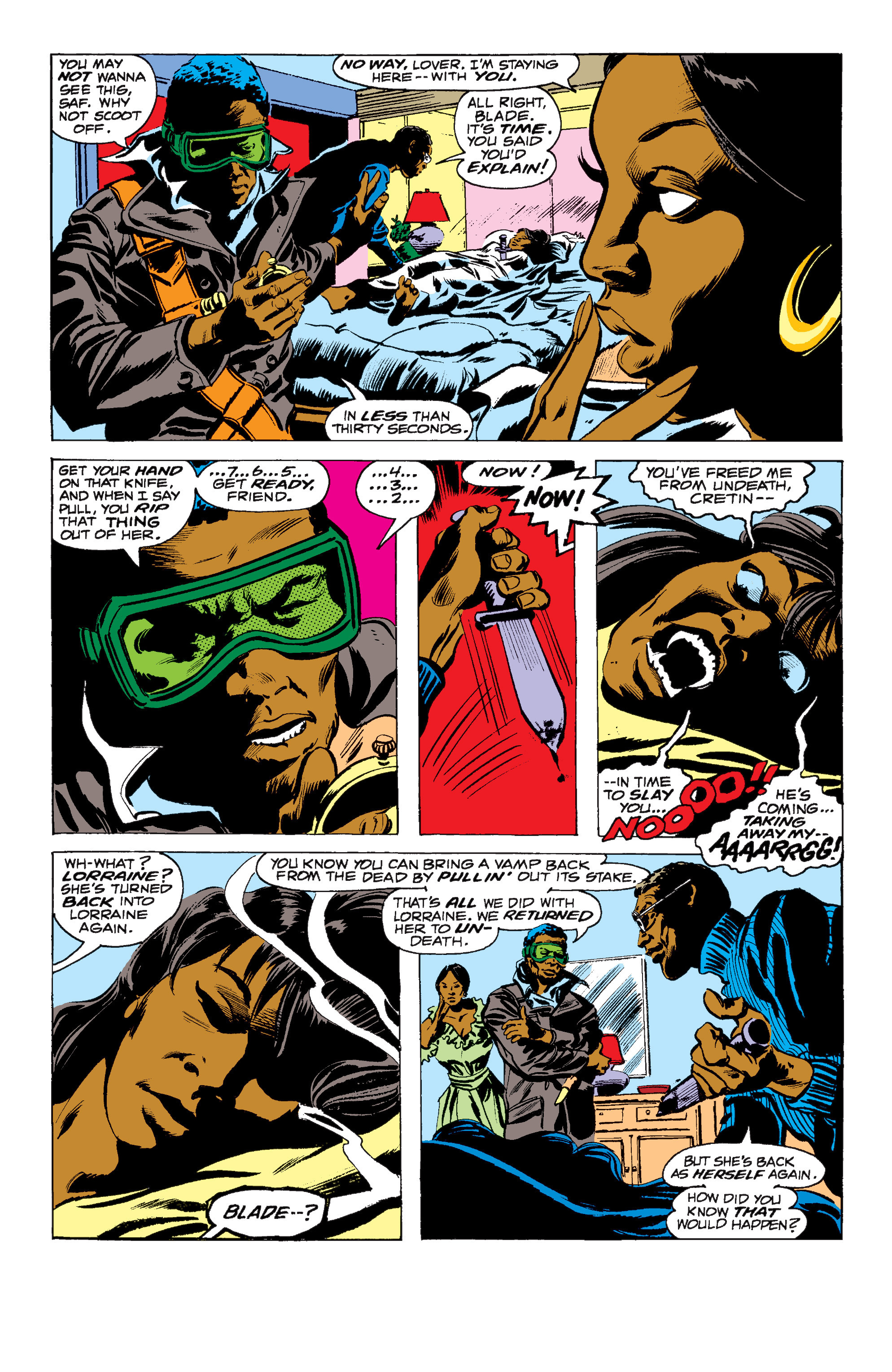 Read online Blade: Undead By Daylight comic -  Issue # Full - 58