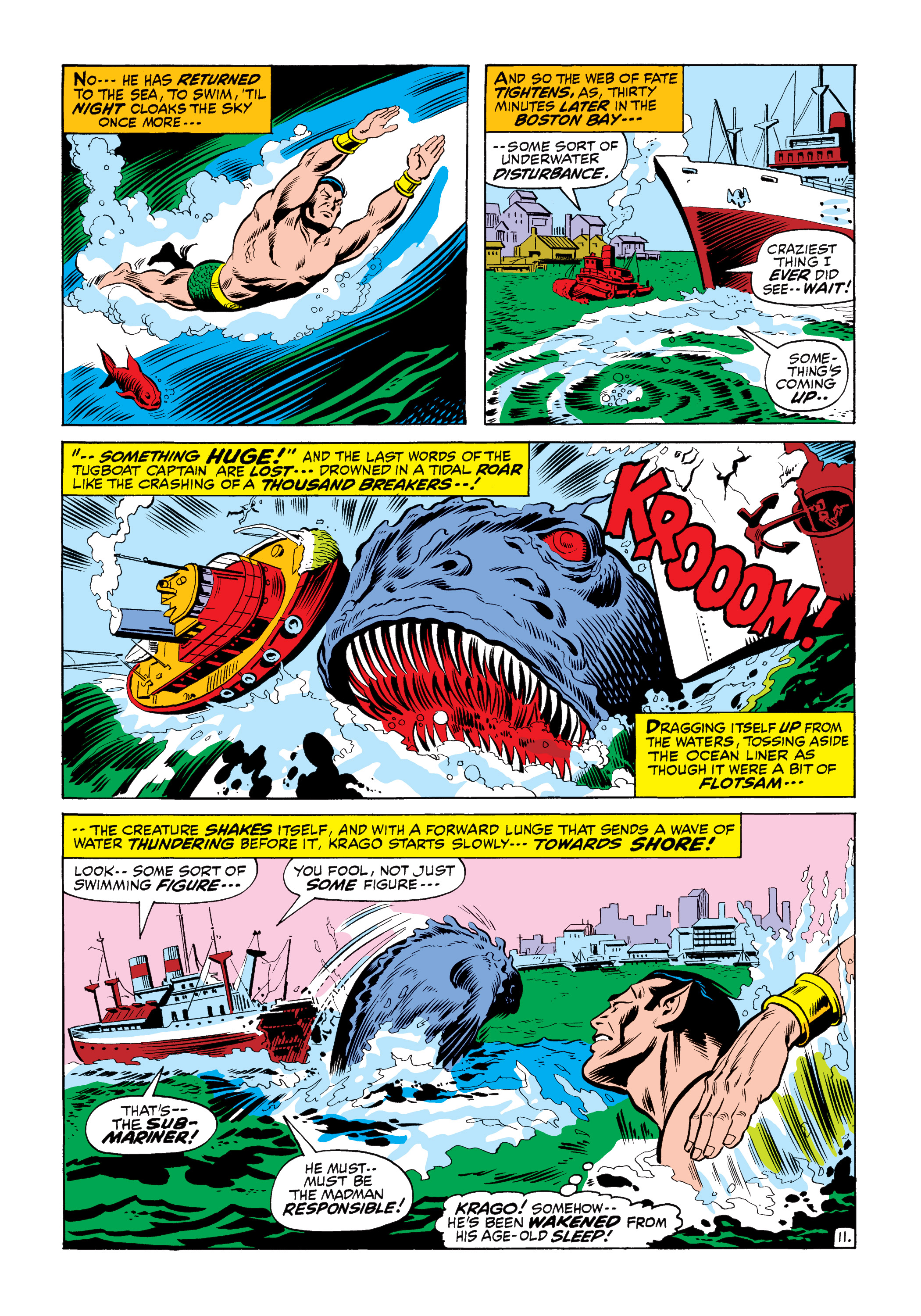 Read online Marvel Masterworks: The Sub-Mariner comic -  Issue # TPB 6 (Part 2) - 57