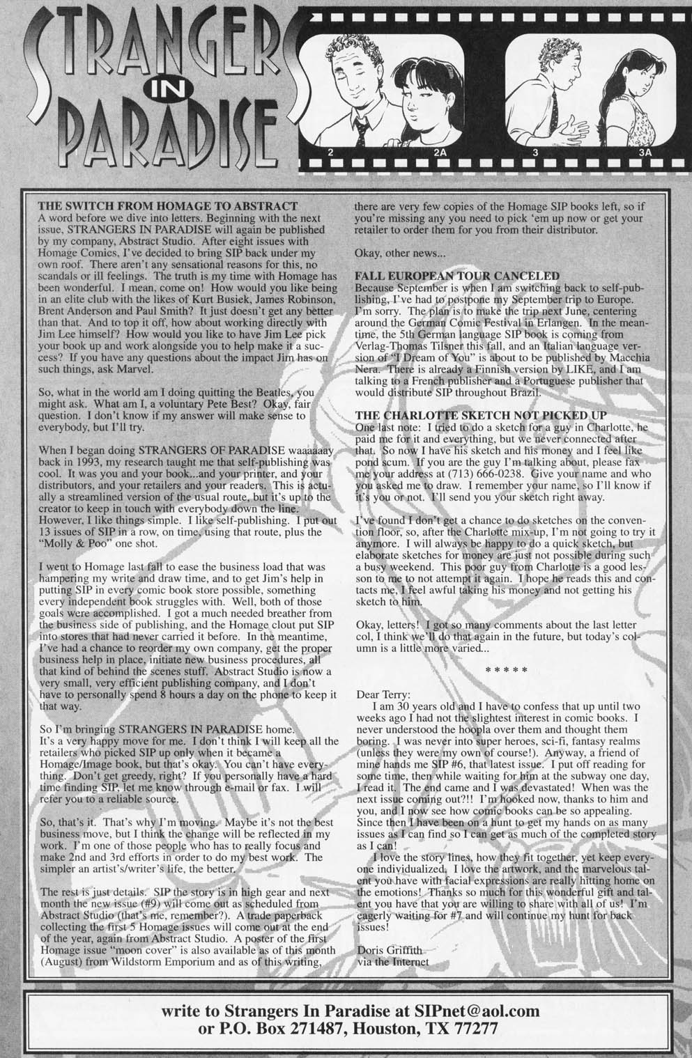 Read online Strangers in Paradise comic -  Issue #8 - 25