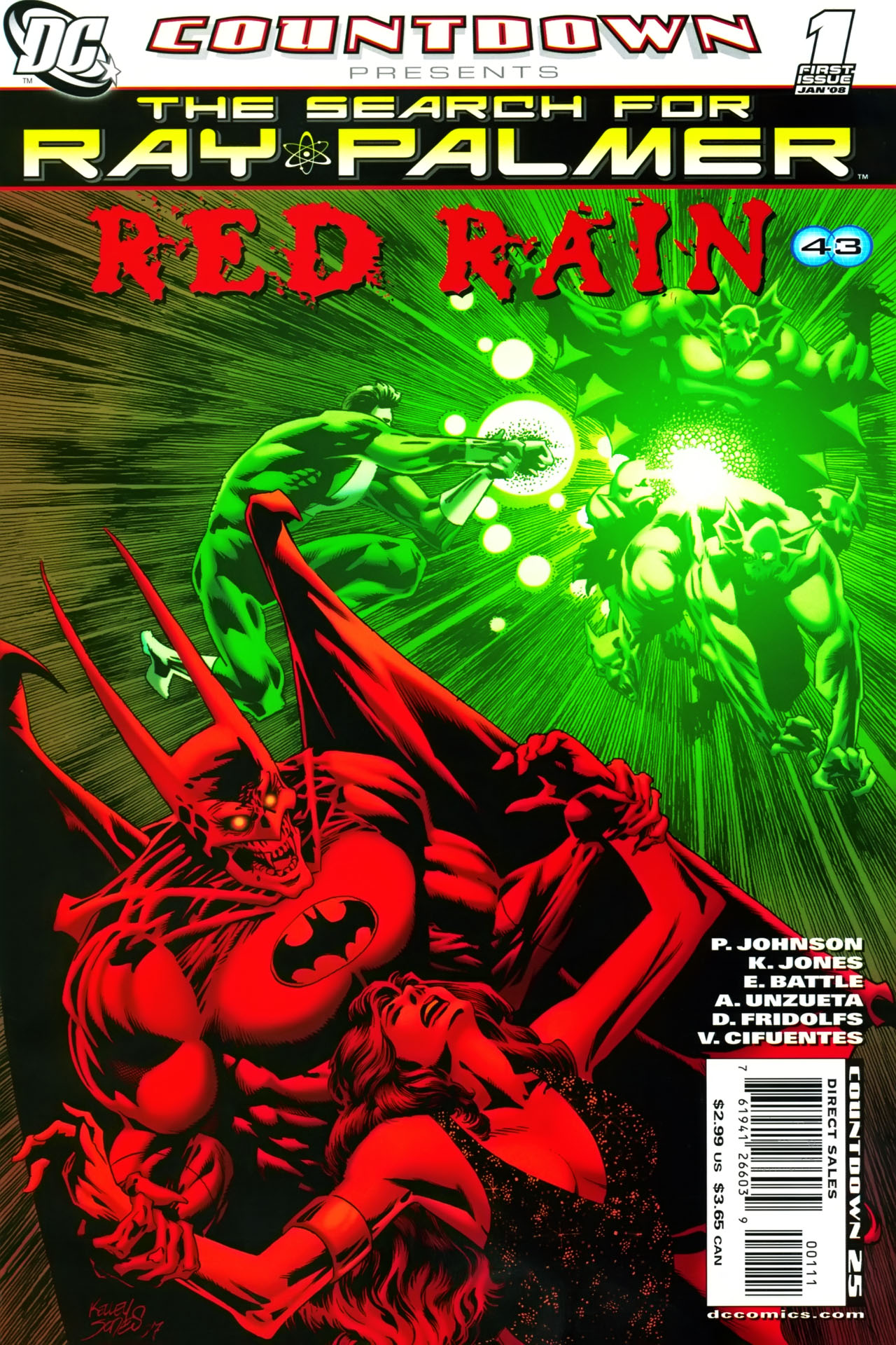 Read online Countdown Presents: The Search for Ray Palmer comic -  Issue # Red Rain (2008) - 1