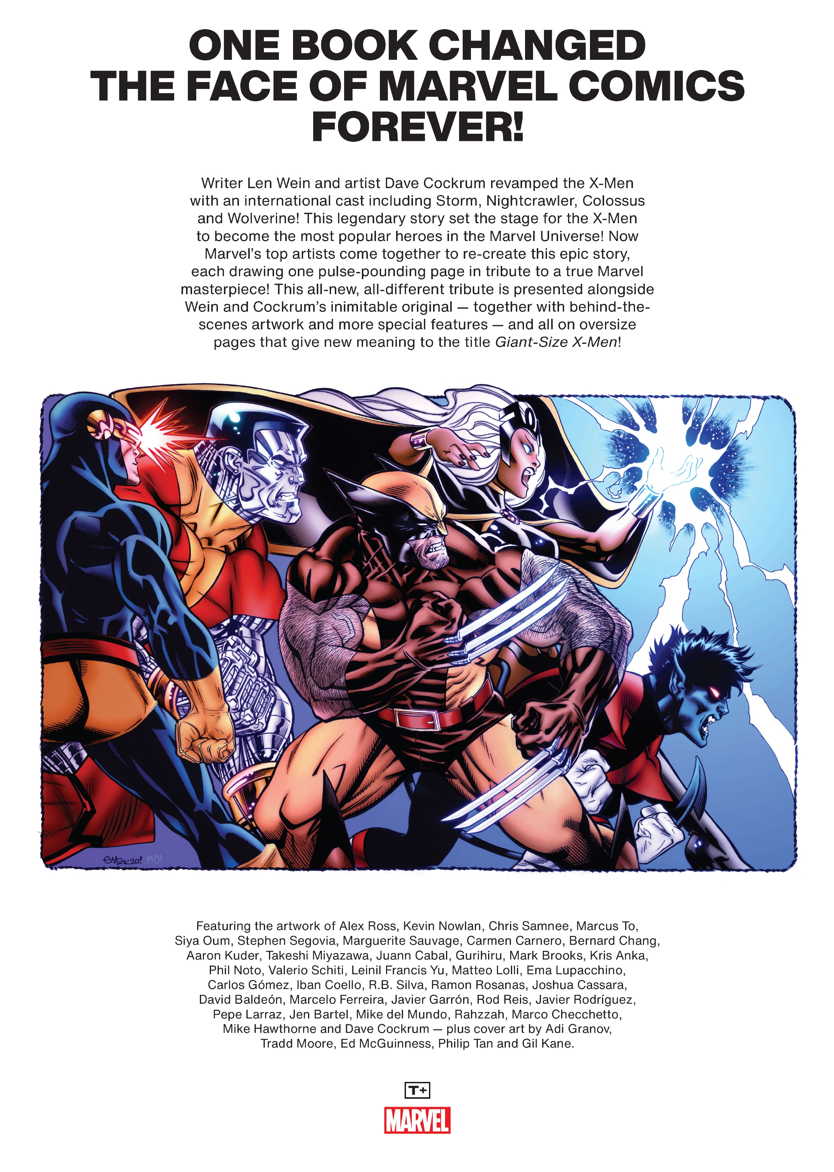Read online Giant-Size X-Men: Tribute To Wein & Cockrum Gallery Edition comic -  Issue # TPB (Part 2) - 96