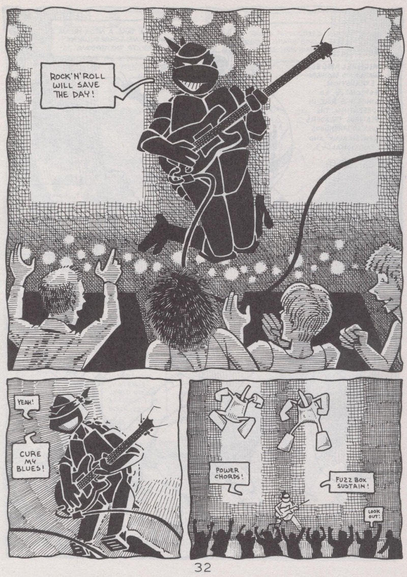 Read online Teenage Mutant Ninja Turtles (1984) comic -  Issue #41 - 33