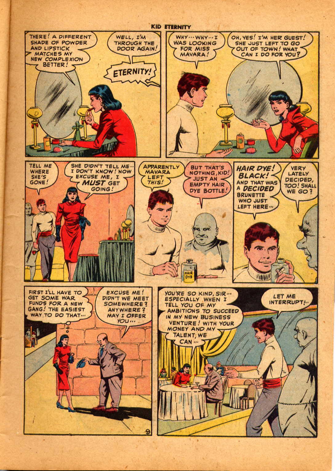 Read online Kid Eternity (1946) comic -  Issue #6 - 11