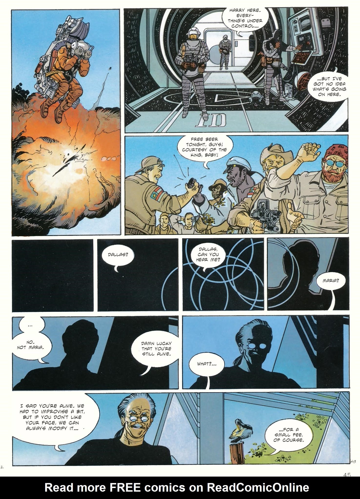 Read online Dallas Barr comic -  Issue #1 - 45