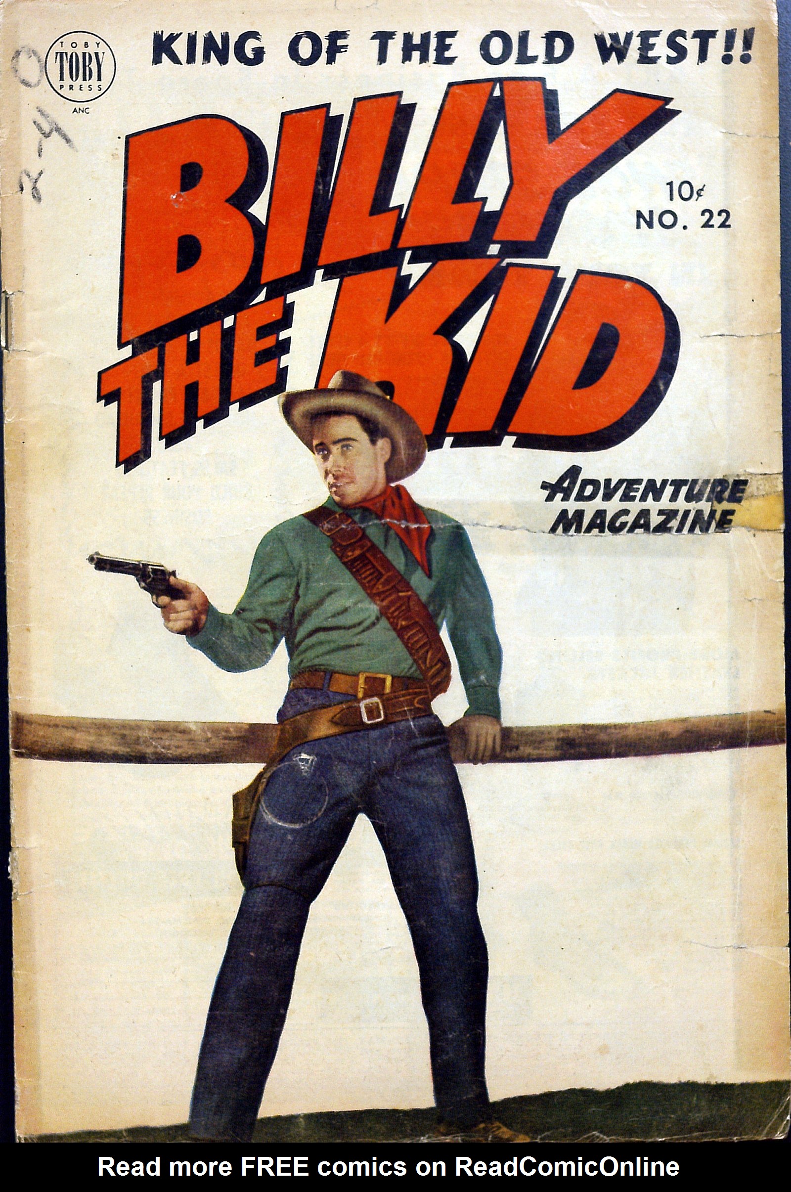 Read online Billy the Kid Adventure Magazine comic -  Issue #22 - 1