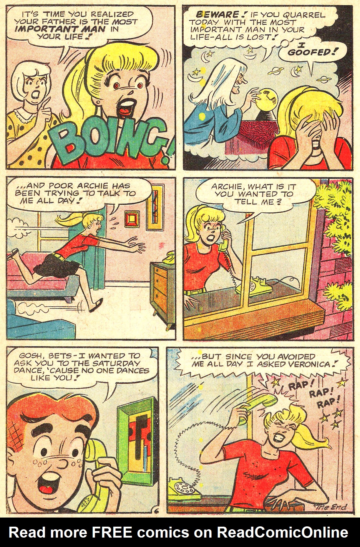 Read online Archie's Girls Betty and Veronica comic -  Issue #132 - 18