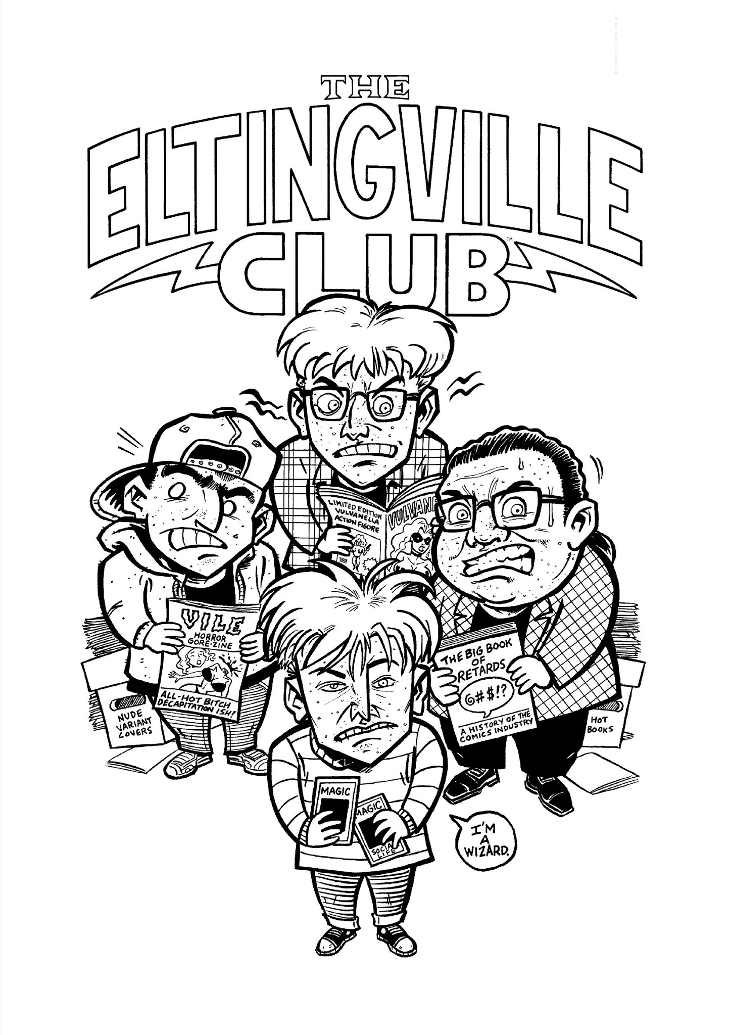 Read online The Eltingville Club (2016) comic -  Issue # TPB - 3