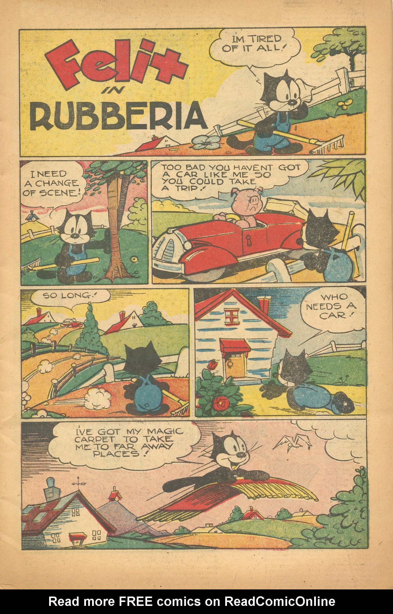 Read online Felix the Cat (1951) comic -  Issue #23 - 3