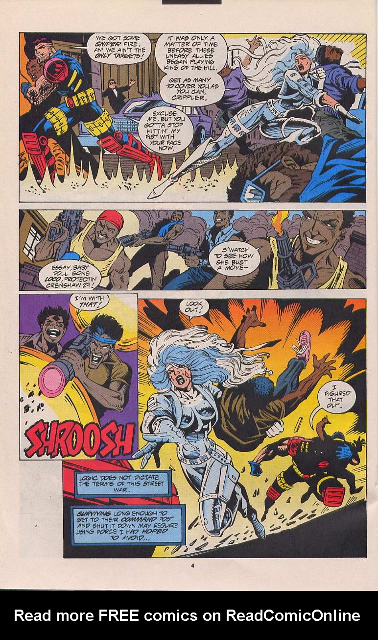 Read online Silver Sable and the Wild Pack comic -  Issue #21 - 5