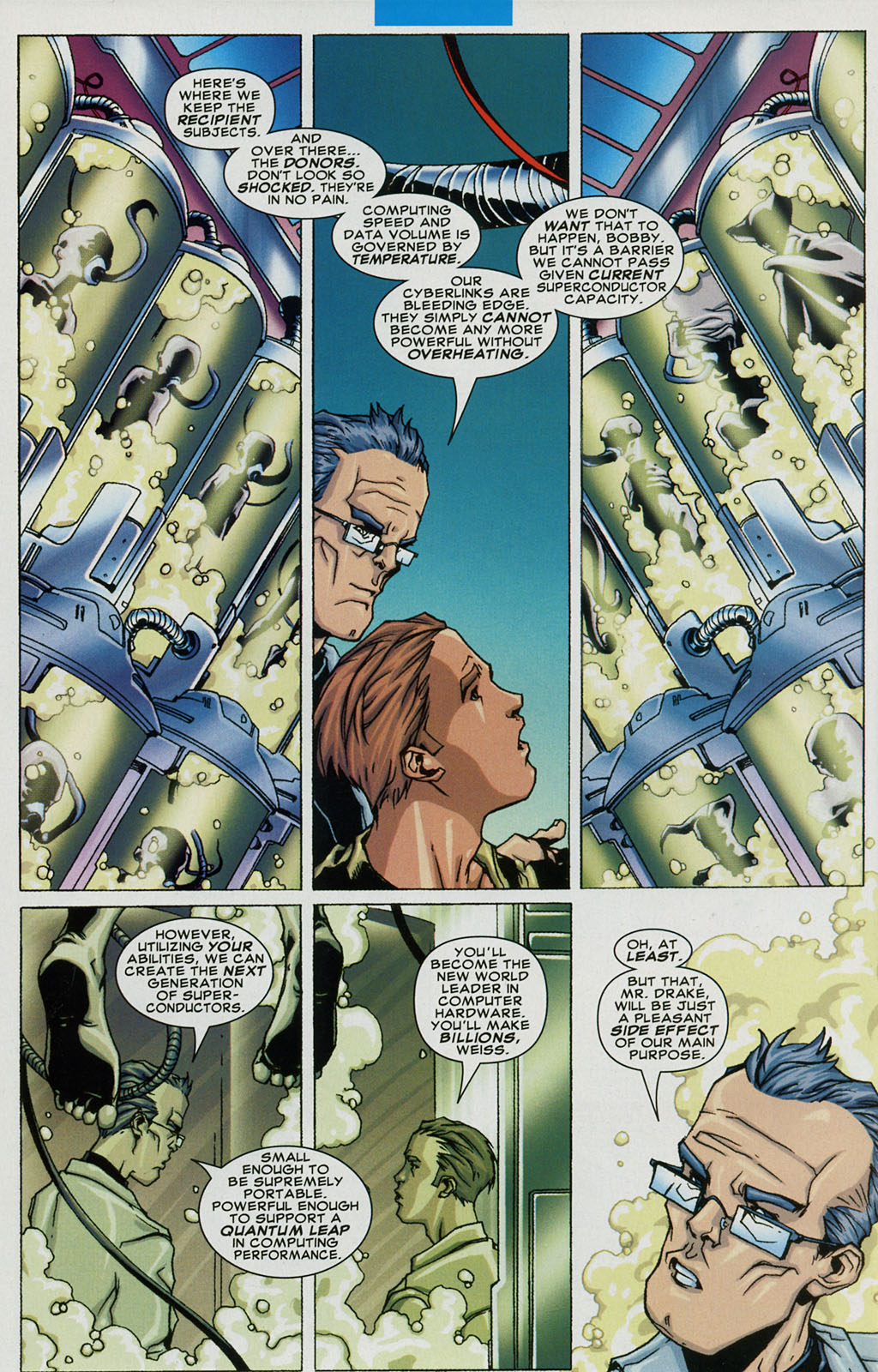Read online Iceman (2001) comic -  Issue #4 - 5