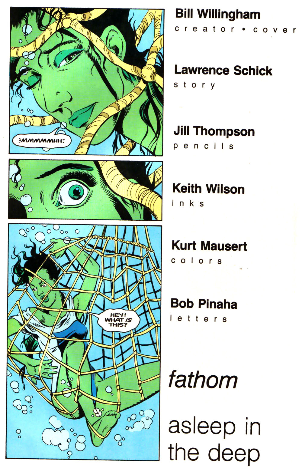 Read online Fathom (1987) comic -  Issue #3 - 4