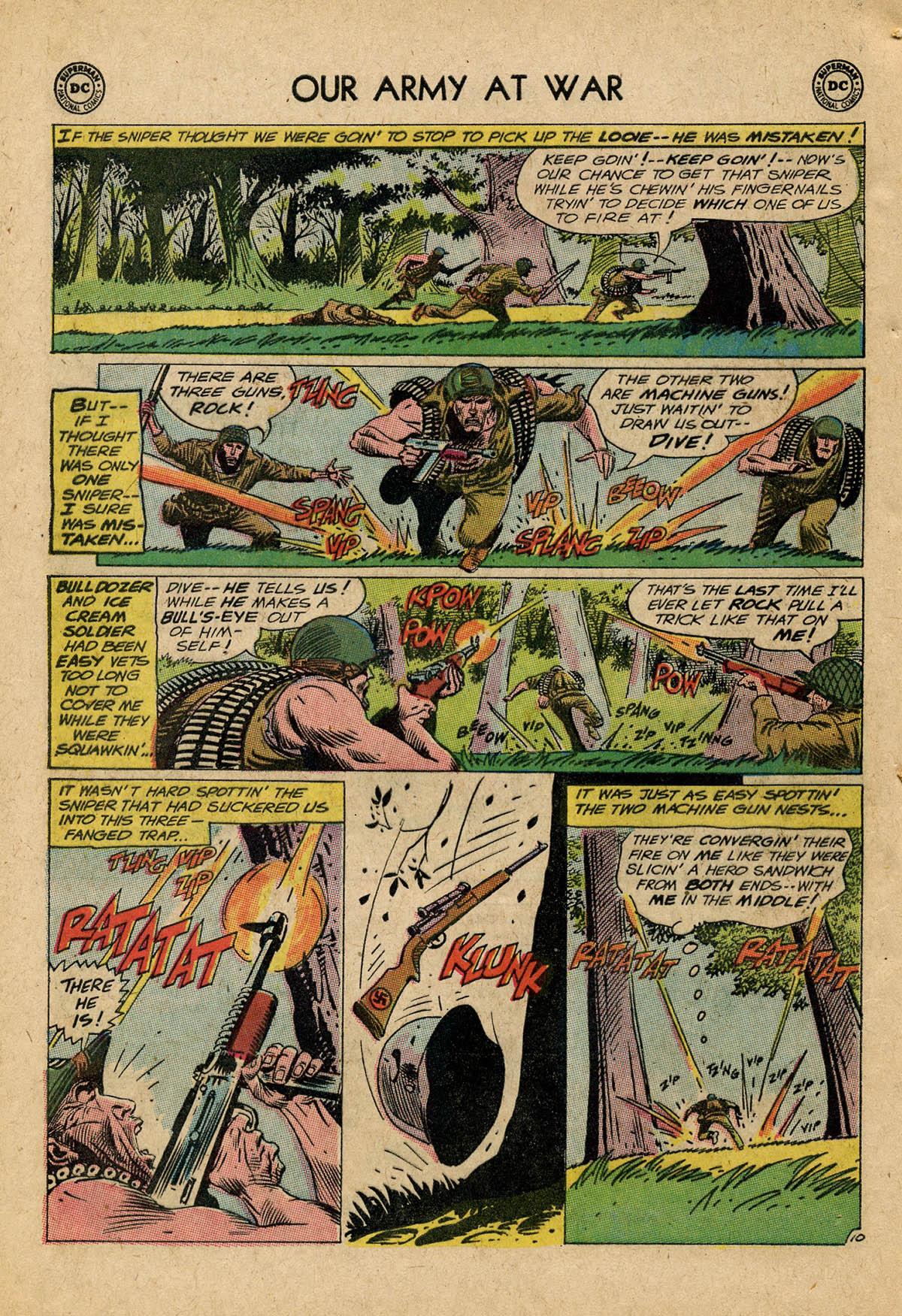 Read online Our Army at War (1952) comic -  Issue #138 - 12