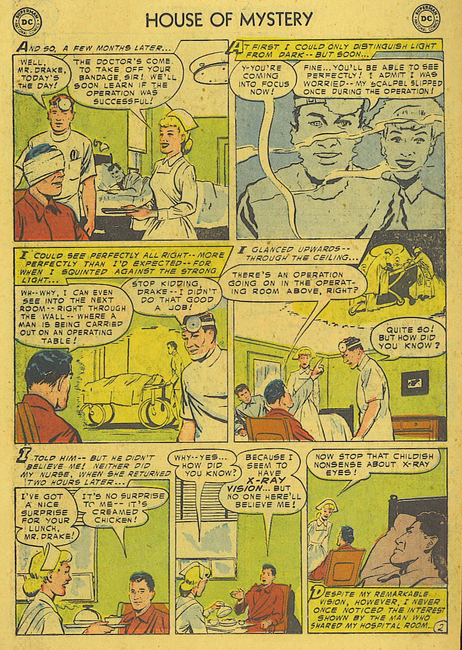 Read online House of Mystery (1951) comic -  Issue #38 - 11