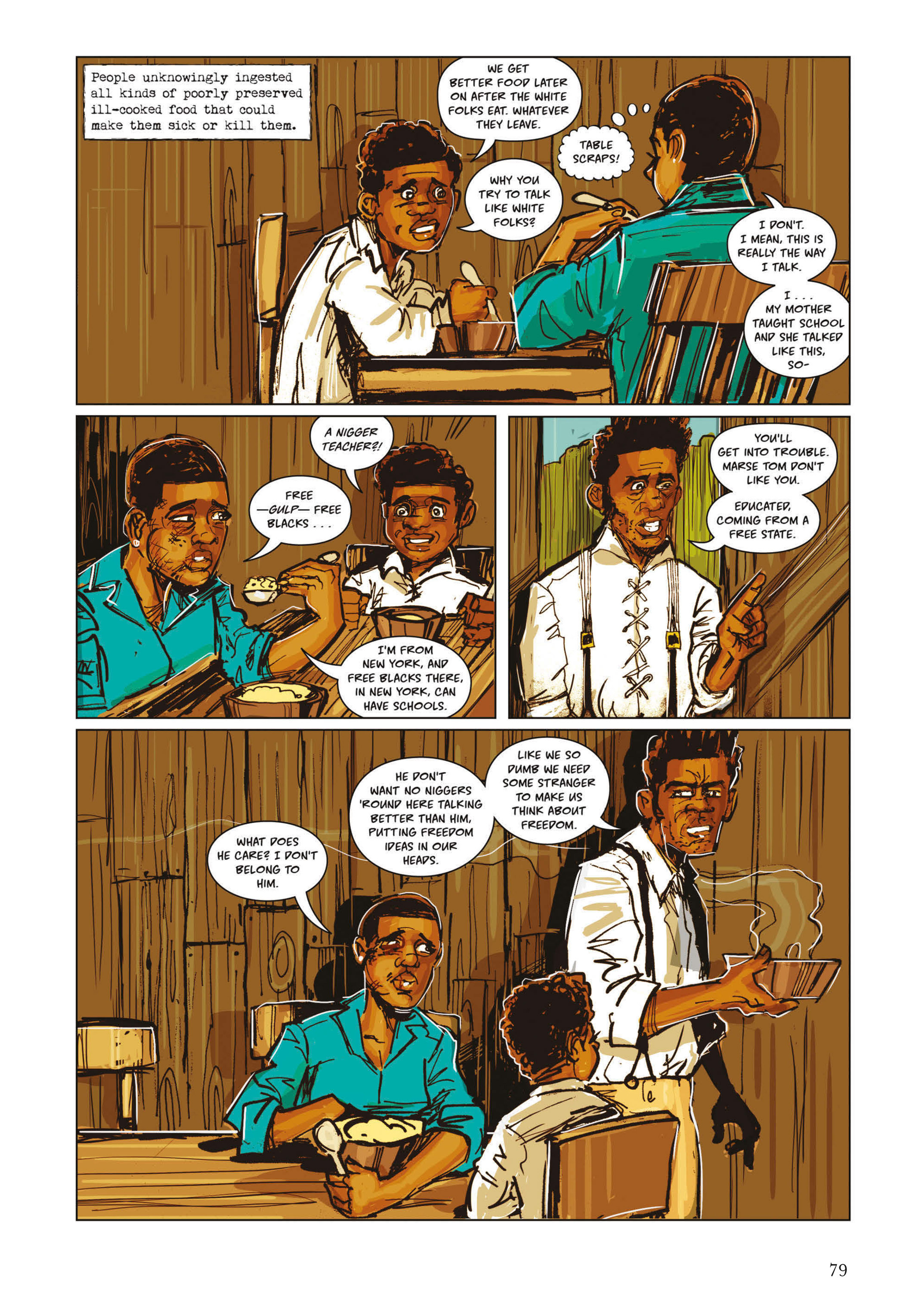Read online Kindred: A Graphic Novel Adaptation comic -  Issue # TPB (Part 1) - 77