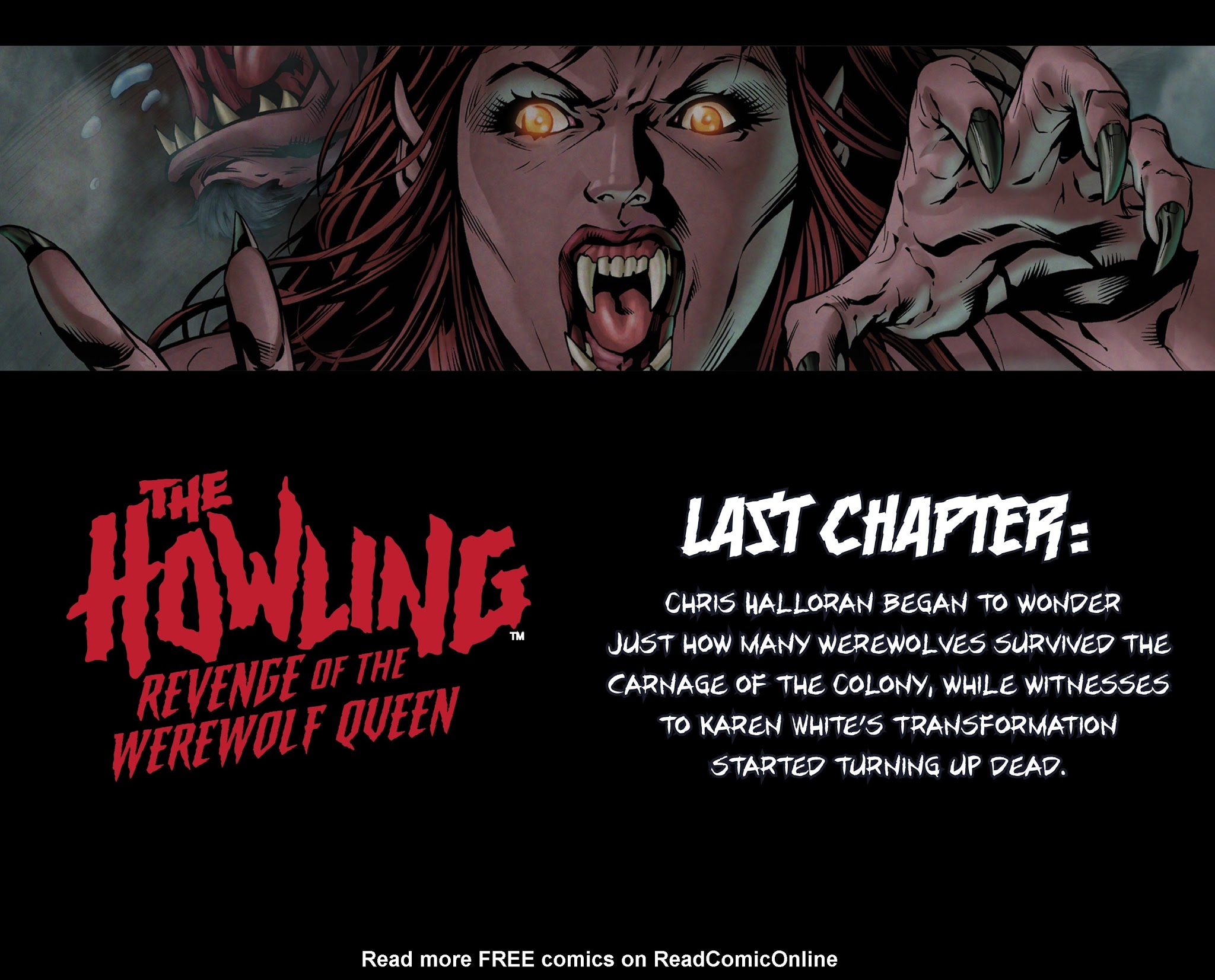 Read online The Howling: Revenge of the Werewolf Queen comic -  Issue #5 - 3