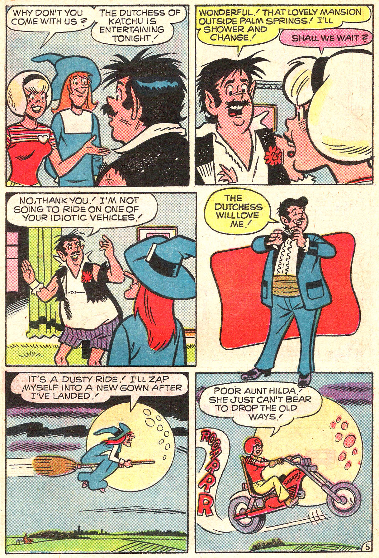 Read online Sabrina The Teenage Witch (1971) comic -  Issue #30 - 7