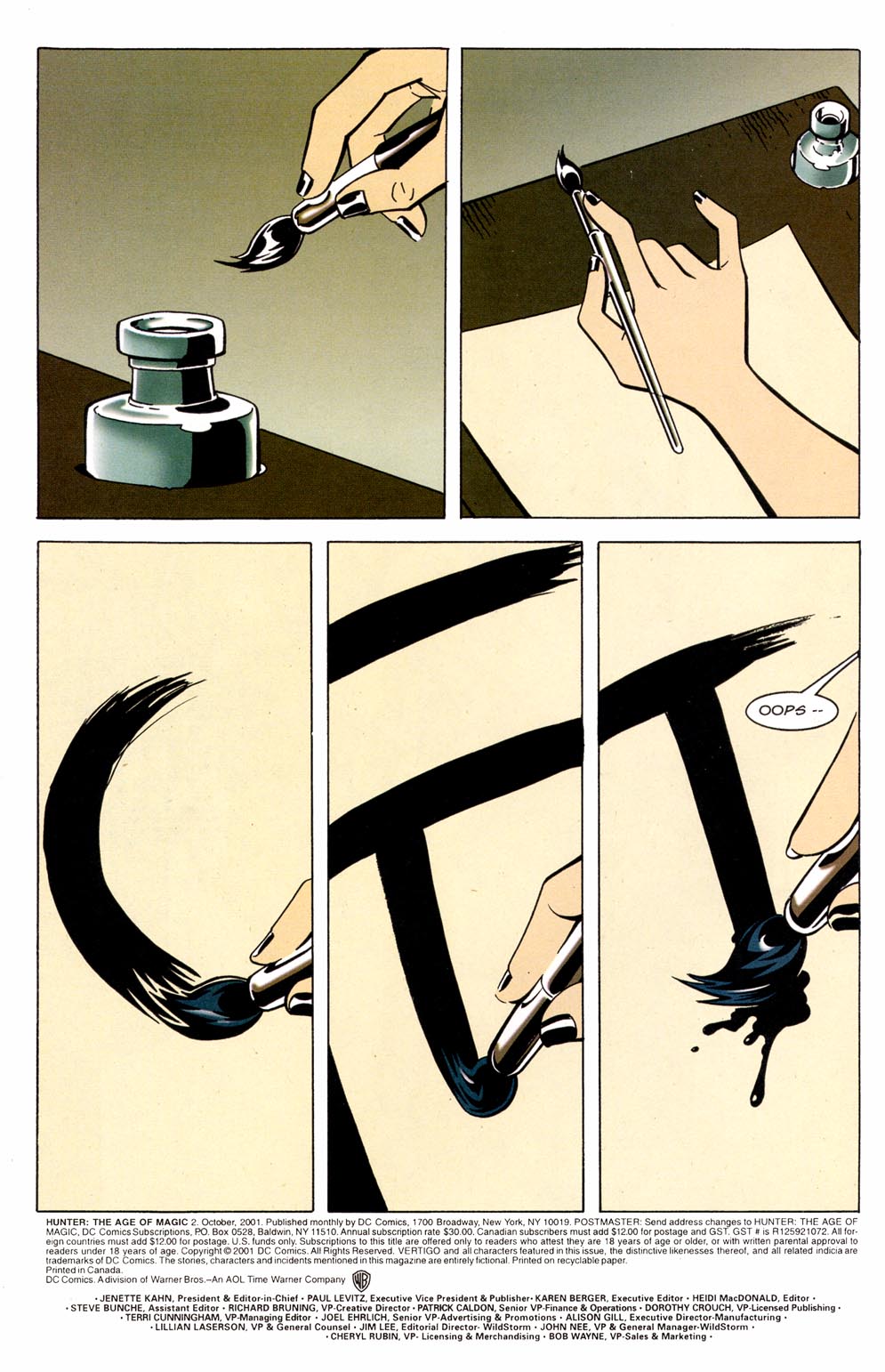 Read online Hunter:  The Age of Magic comic -  Issue #2 - 2