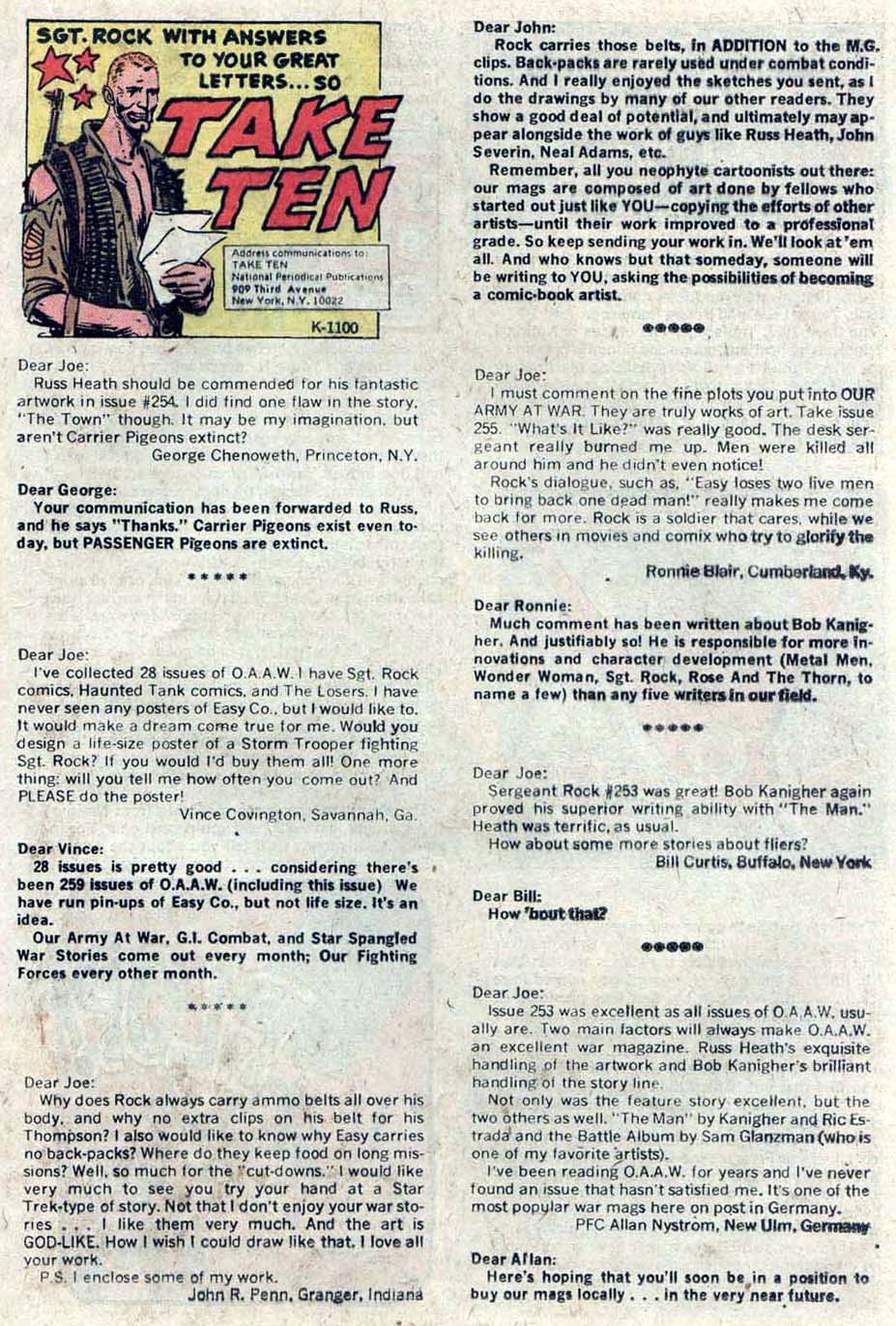 Read online Our Army at War (1952) comic -  Issue #259 - 20