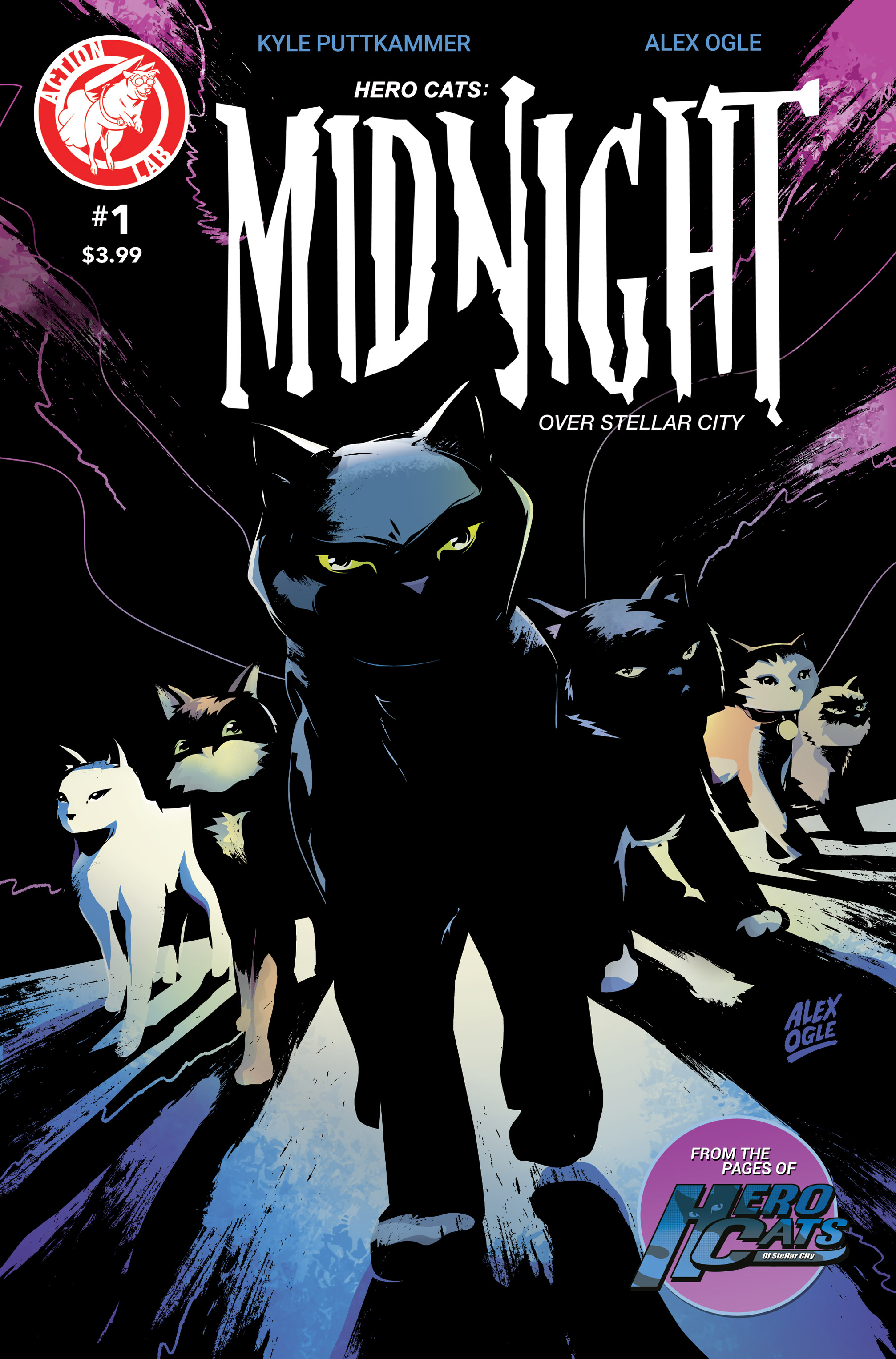 Read online Hero Cats: Midnight Over Stellar City Vol. 2 comic -  Issue #1 - 1