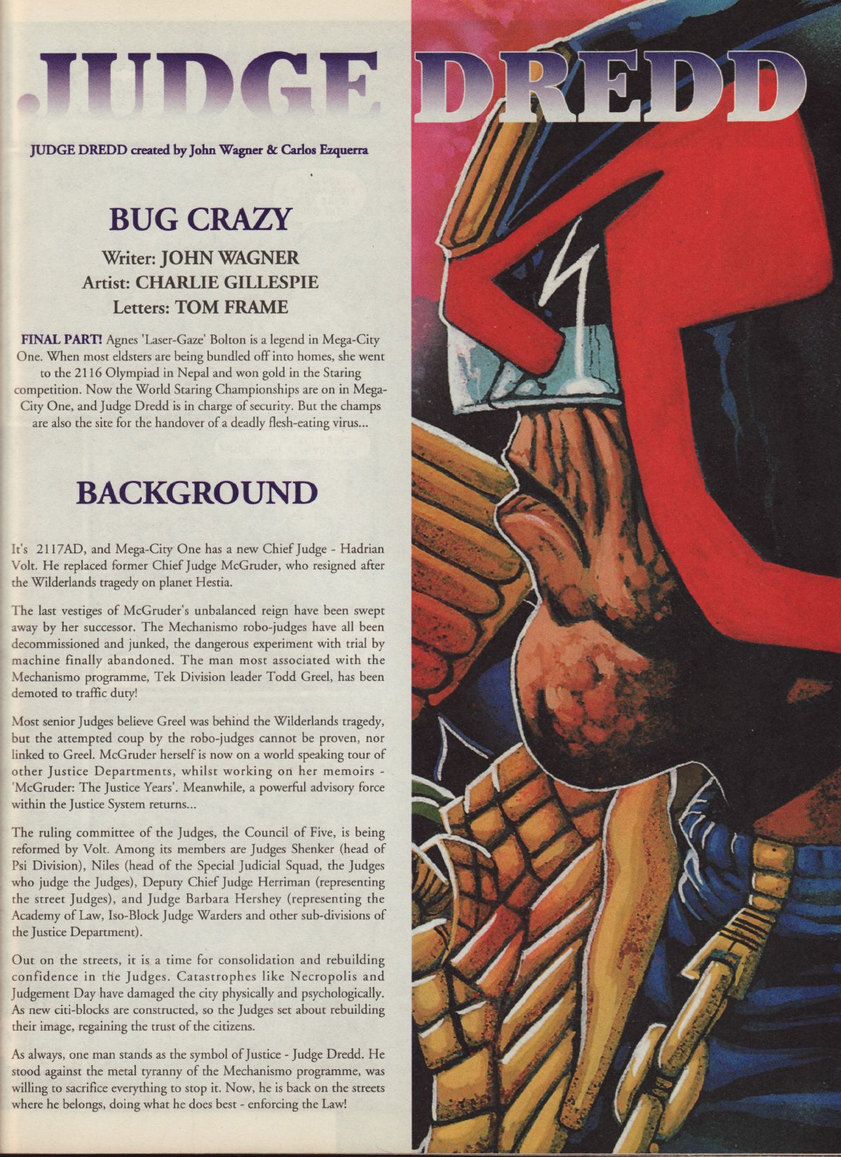 Read online Judge Dredd: The Megazine (vol. 2) comic -  Issue #83 - 3