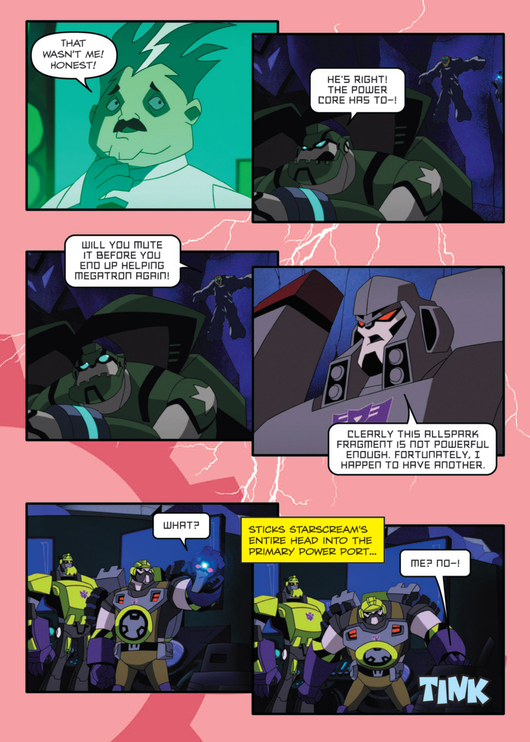 Read online Transformers Animated comic -  Issue #13 - 109