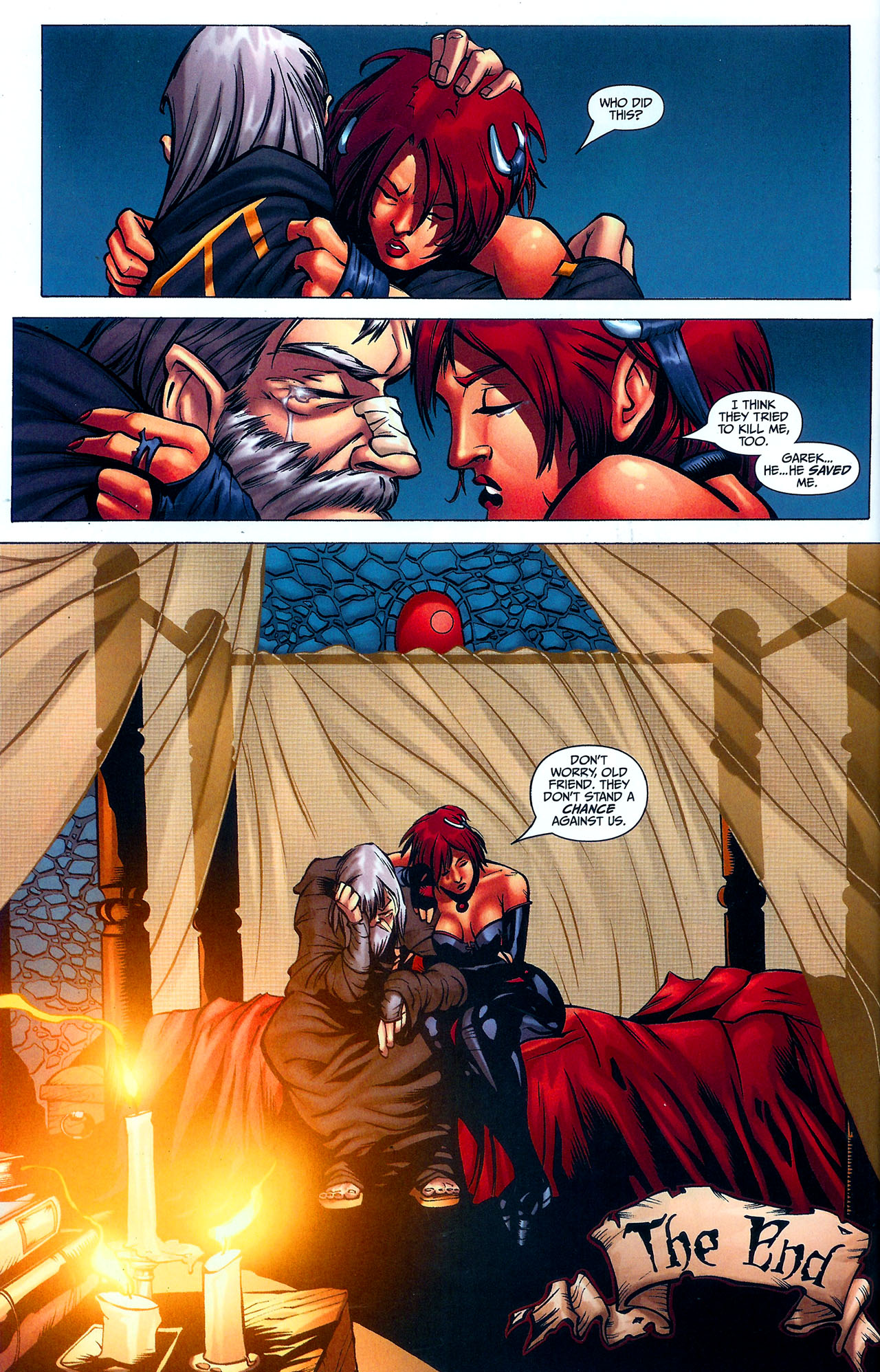 Read online BloodRayne: Plague of Dreams comic -  Issue #3 - 27