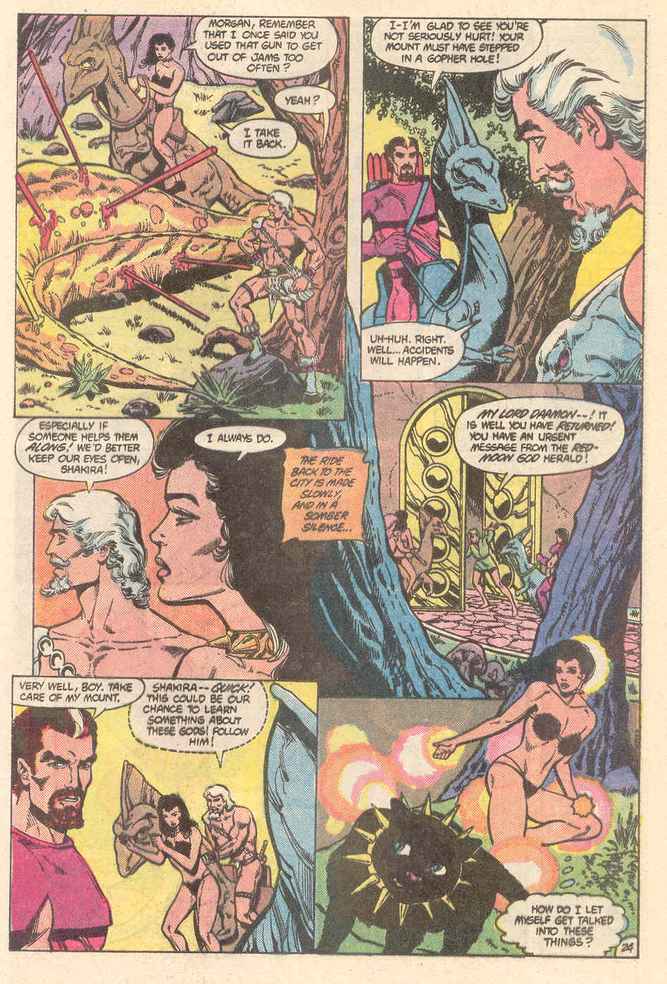 Read online Warlord (1976) comic -  Issue # _Annual 3 - 25