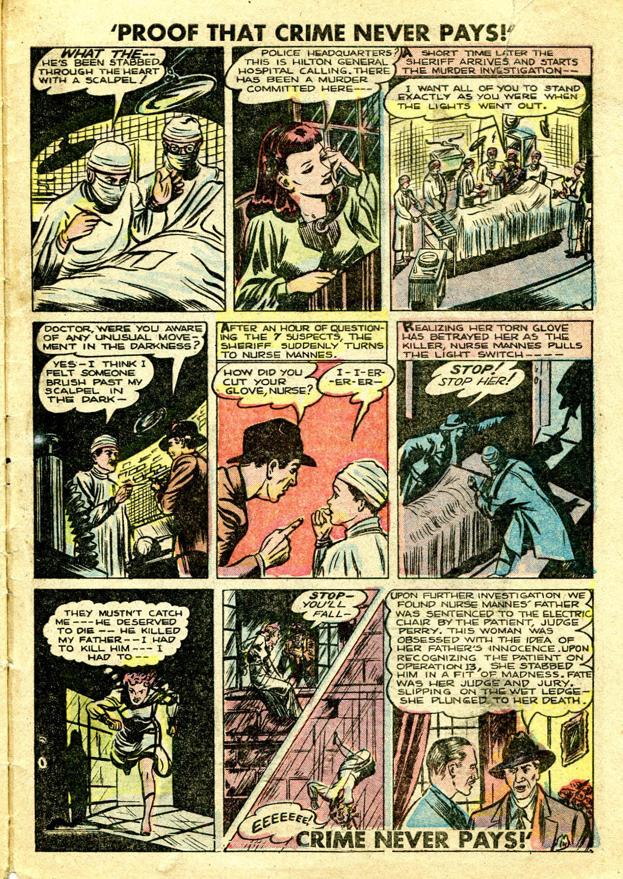 Read online Murder Incorporated (1948) comic -  Issue #6 - 33