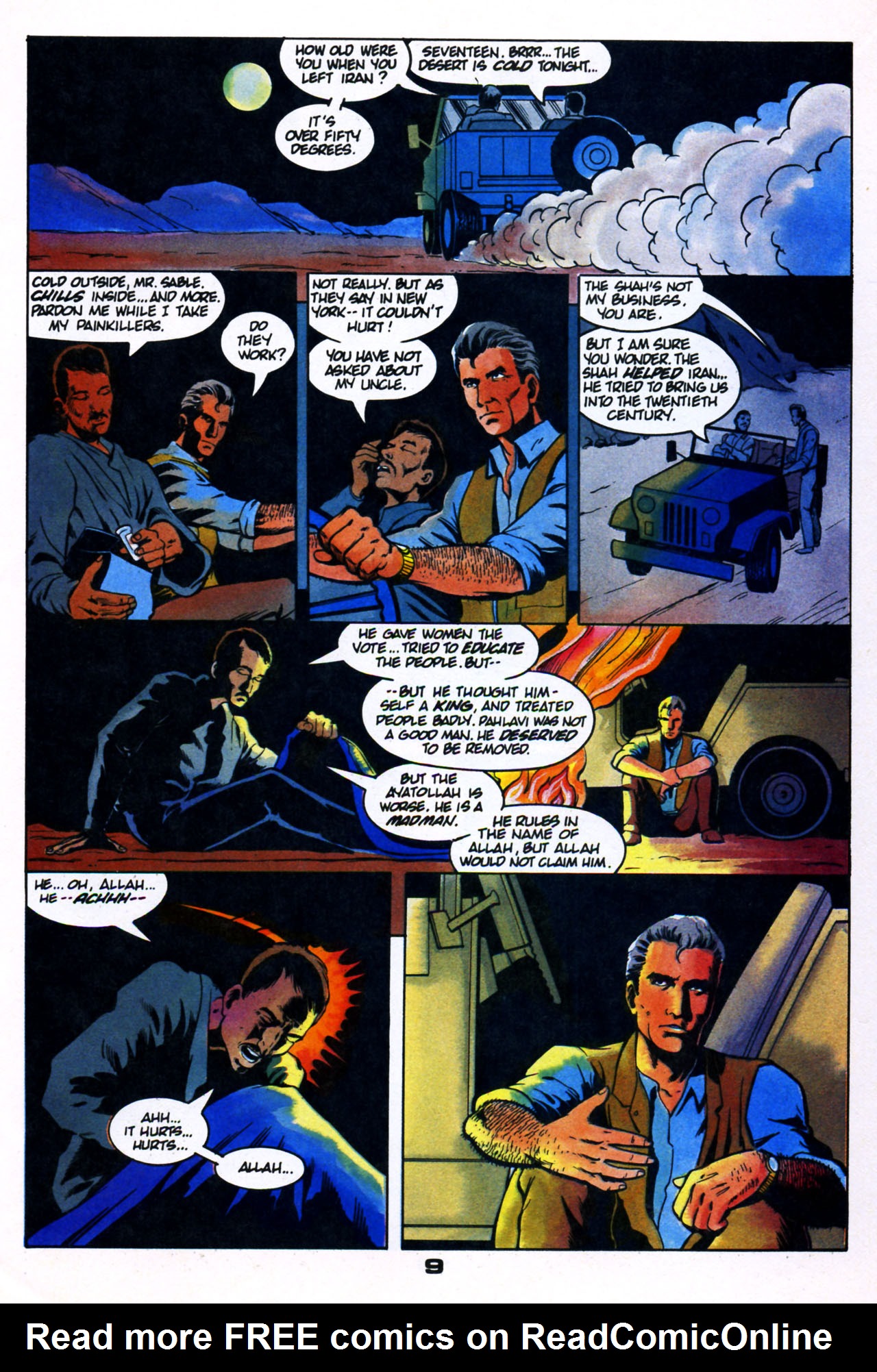 Read online Sable comic -  Issue #1 - 11