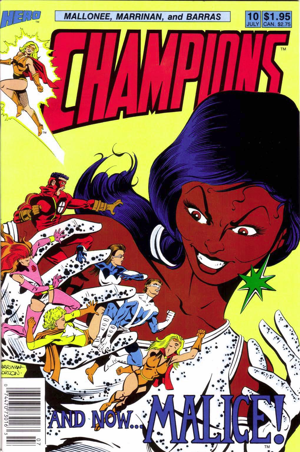 Read online Champions (1987) comic -  Issue #10 - 1