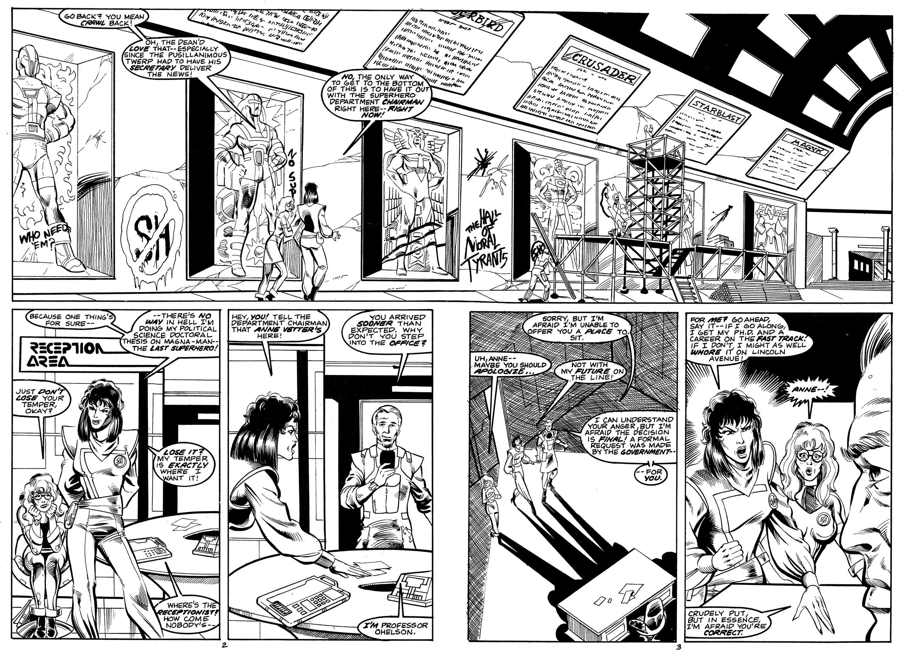 Read online Magna-Man: The Last Superhero comic -  Issue #1 - 4