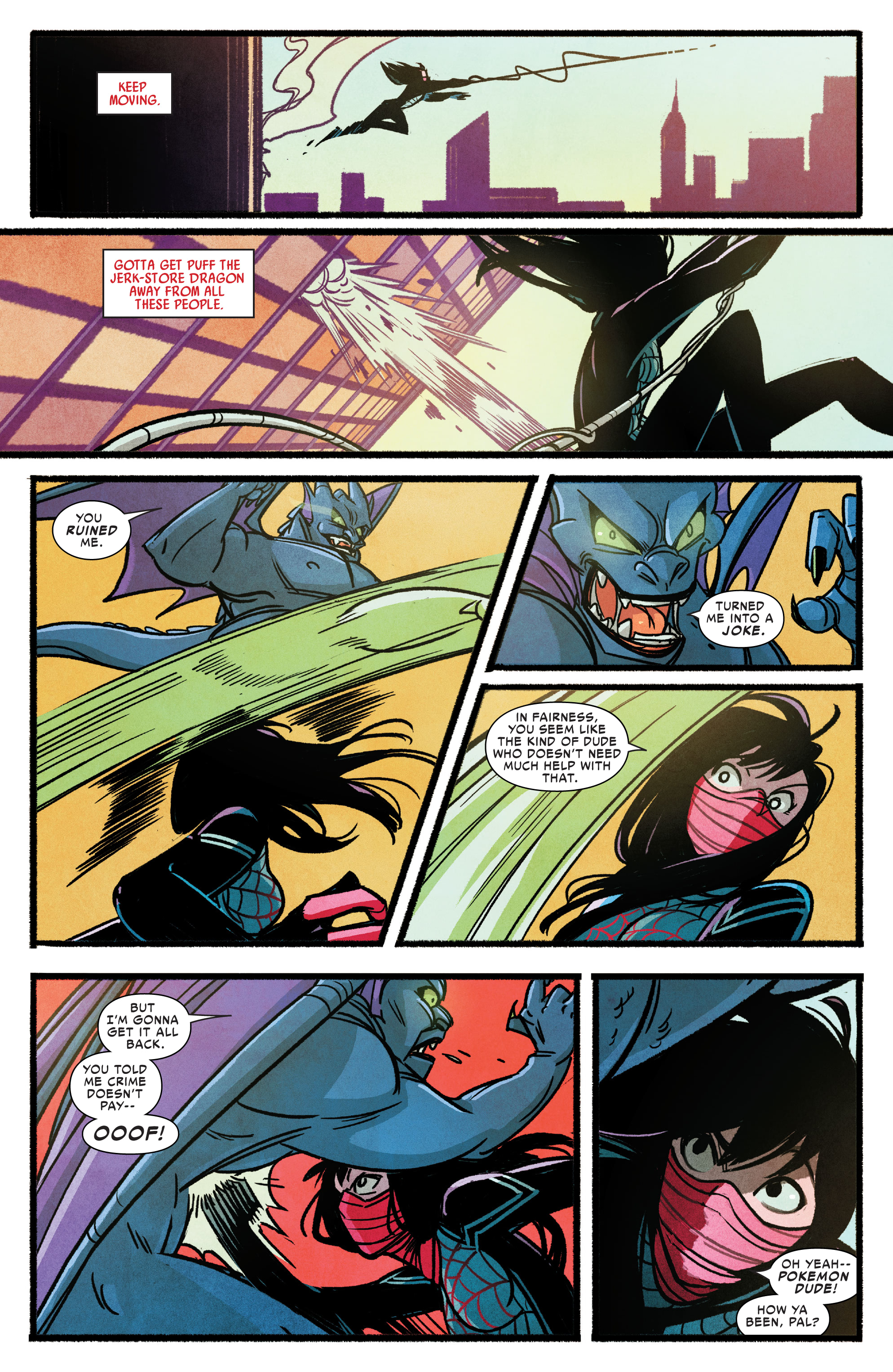 Read online Silk: Out of the Spider-Verse comic -  Issue # TPB 1 (Part 2) - 10