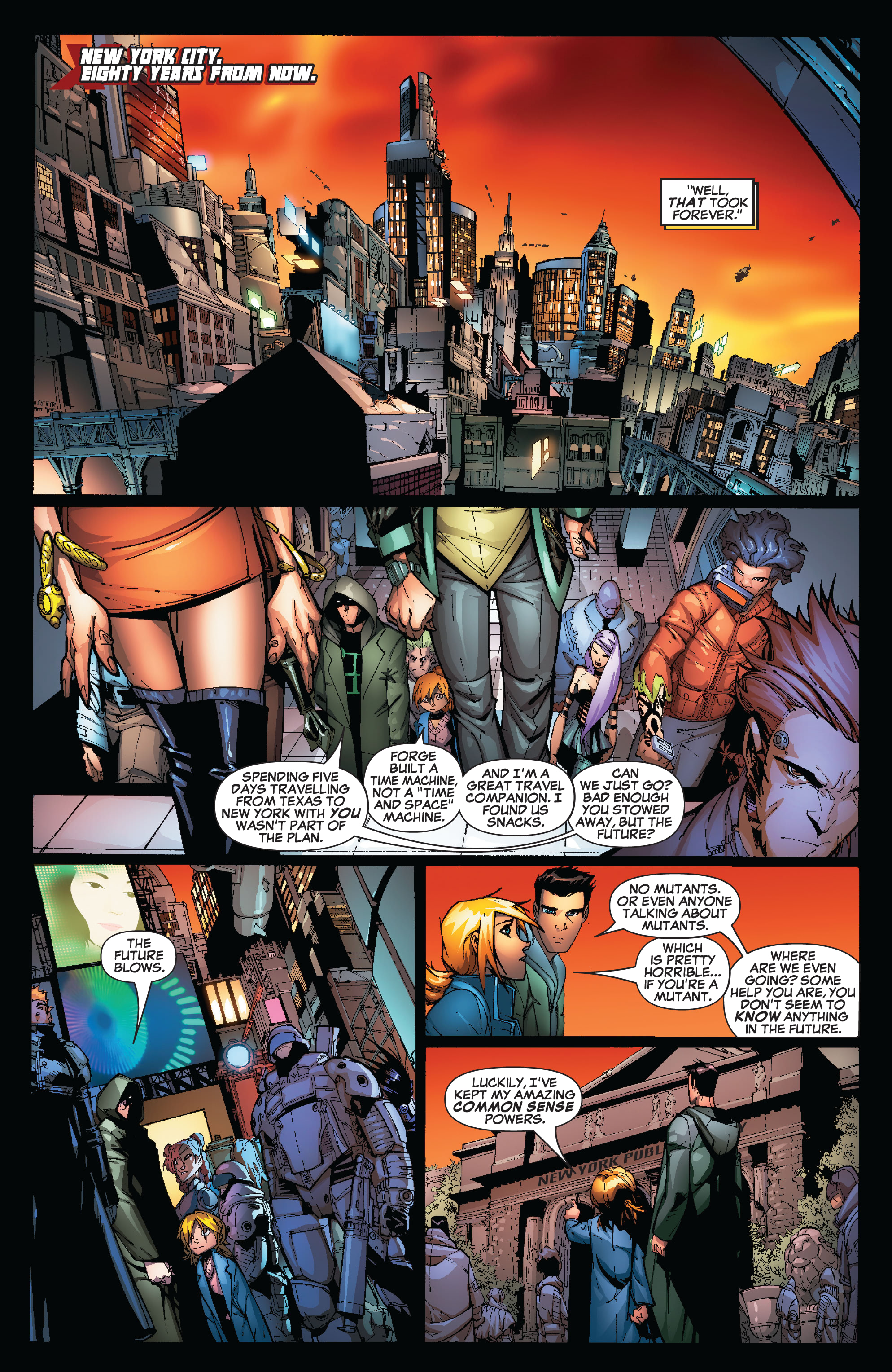 Read online X-Men Milestones: Messiah Complex comic -  Issue # TPB (Part 1) - 85