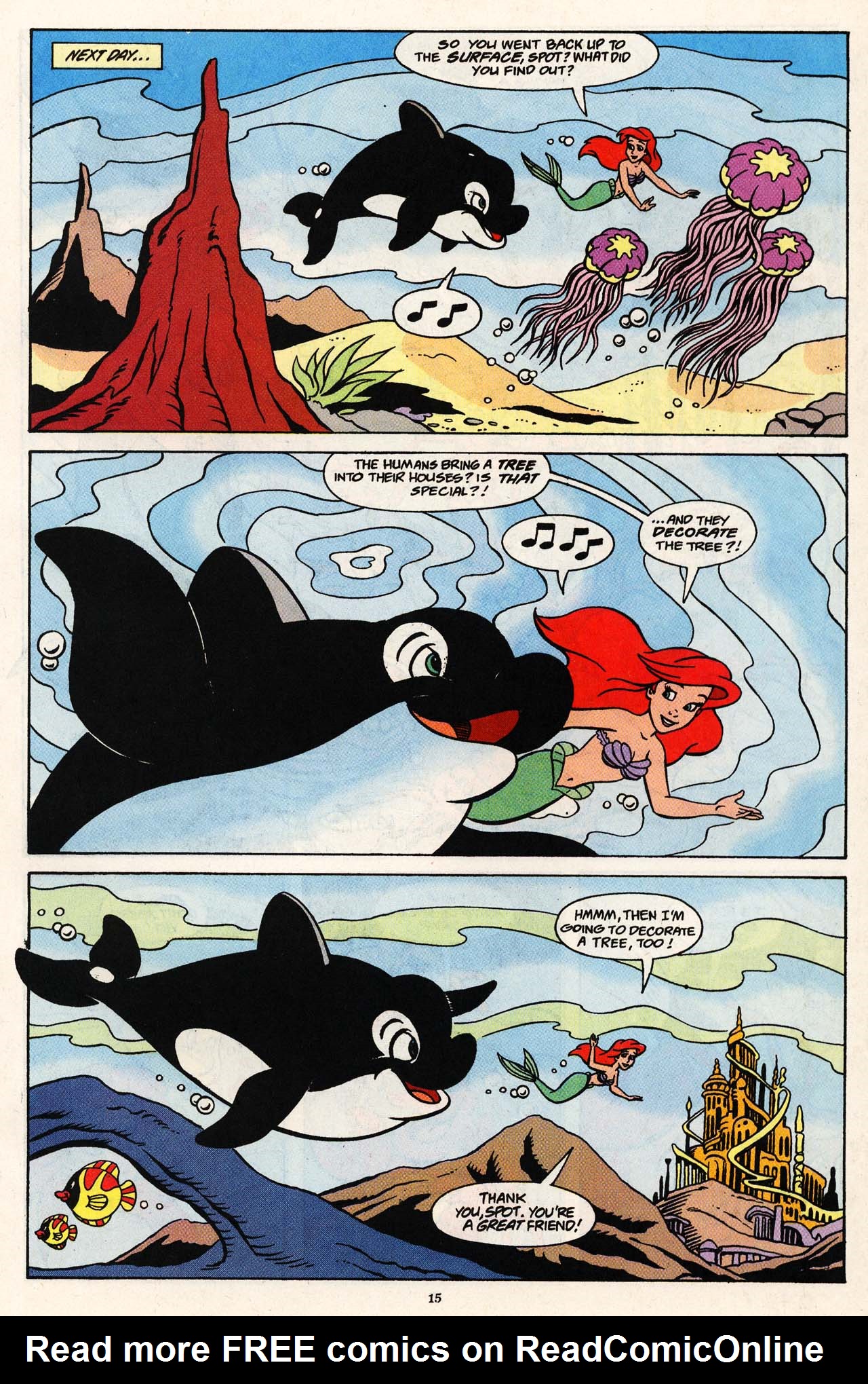 Read online Disney's The Little Mermaid comic -  Issue #6 - 17